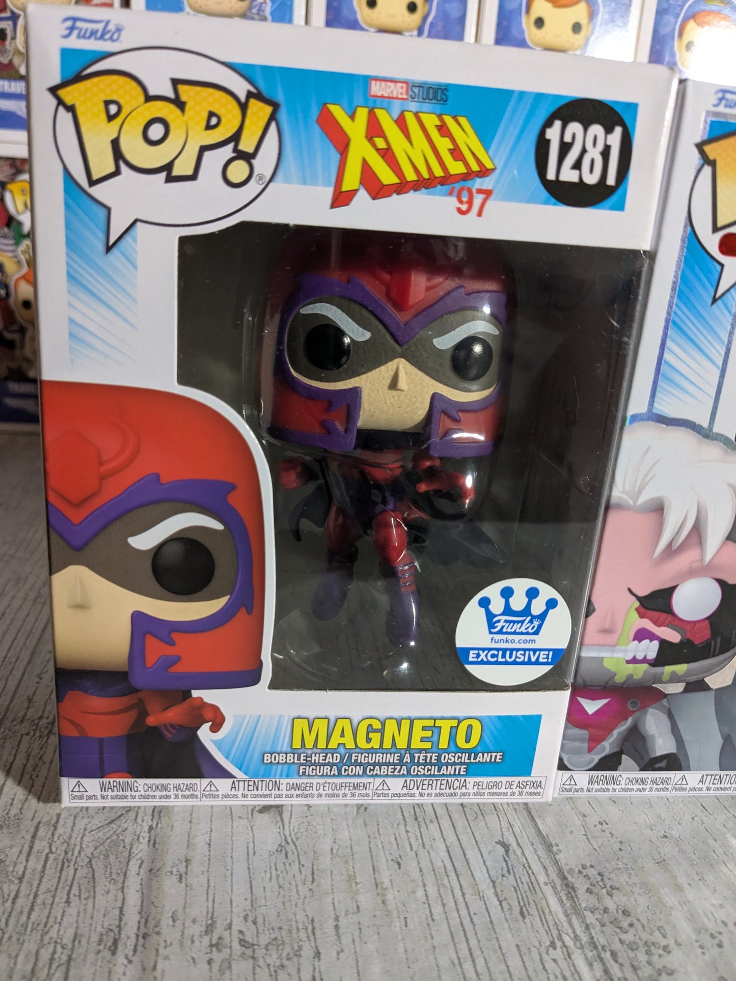 Funko pop Marvel Studios X-Men '97 - Magneto & Bastion Nimrod