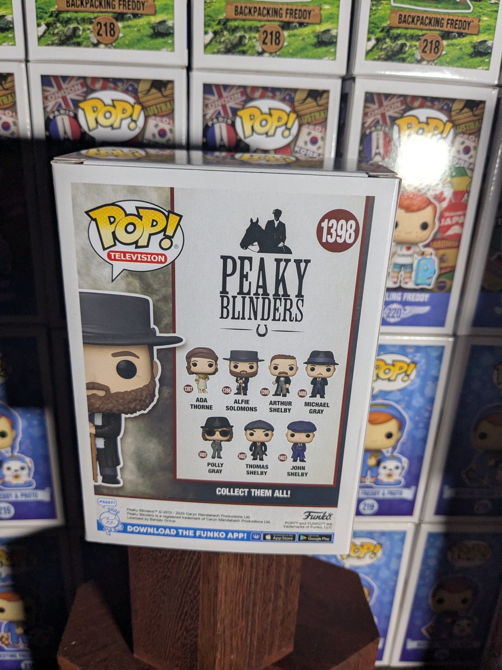 Funko pop 1398 : Alfie Solomons - CapyToys