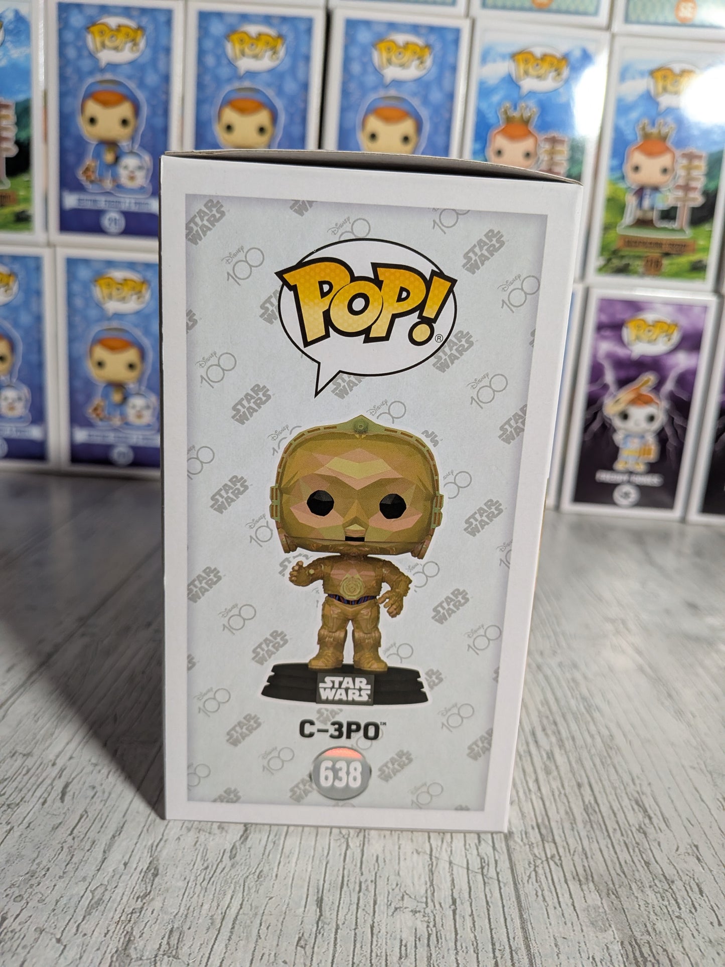 Funko Pop Star Wars Disney 100 #638 - C-3PO (Facet)