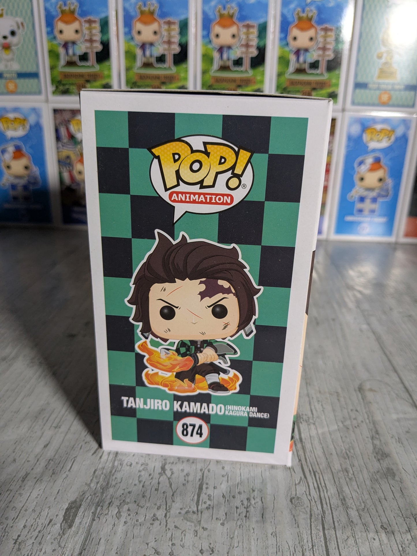 Funko pop 874 : Tanjiro Kamado Hinokami Kagura Dance (Chase)