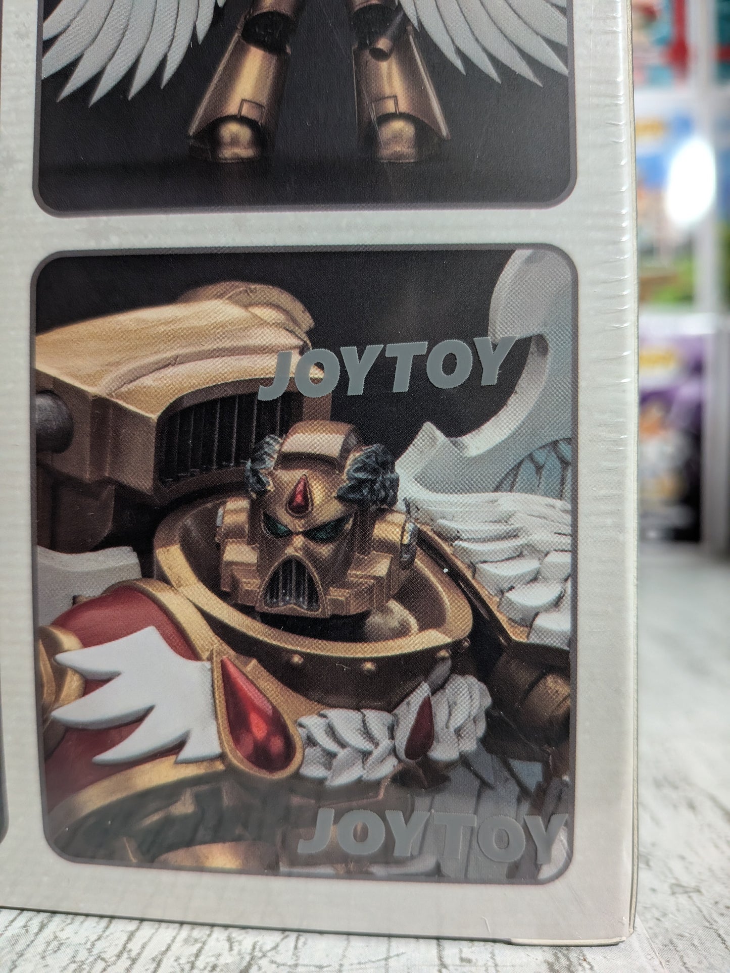 JoyToy Warhammer 40k – Blood Angels Sanguinische Garde mit Encarmine Axt (12,2cm)