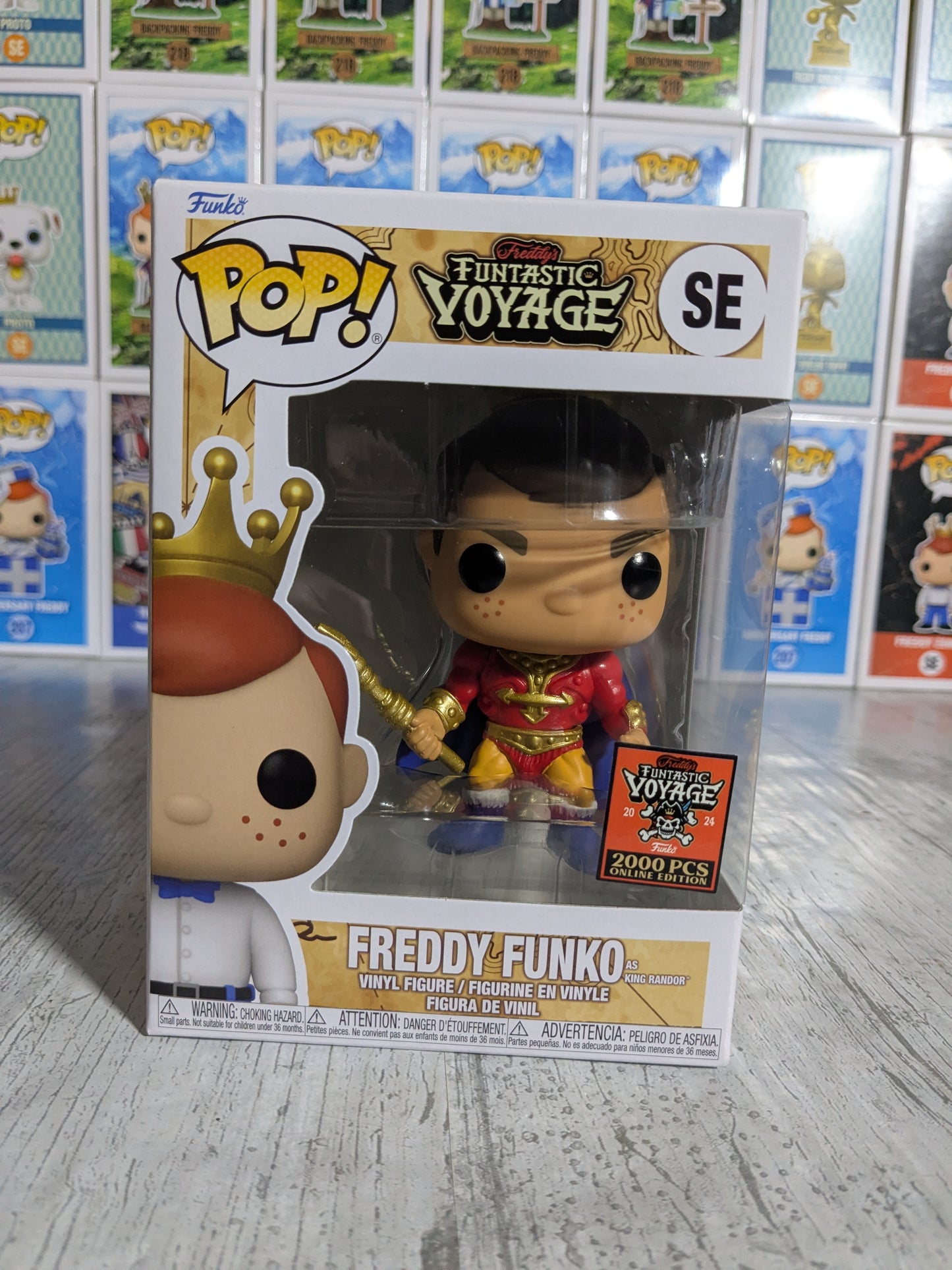 Funko pop SE : Freddy Funko as King Randor (2000PCS)