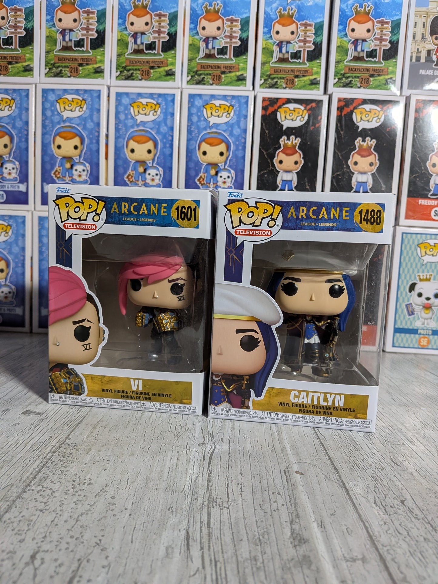 Funko Pop Arcane - Vi & Caitlyn (Bundle)