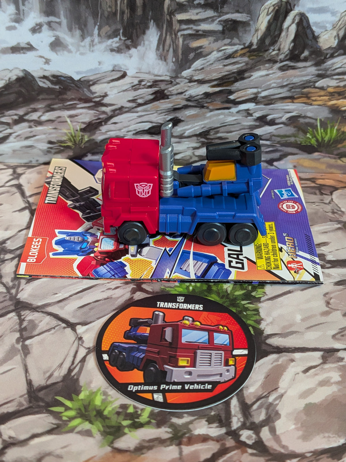 Blokees - Transformers Galaxy Shining (DV01) - Optimus Prime Vehicle (~4-6cm)