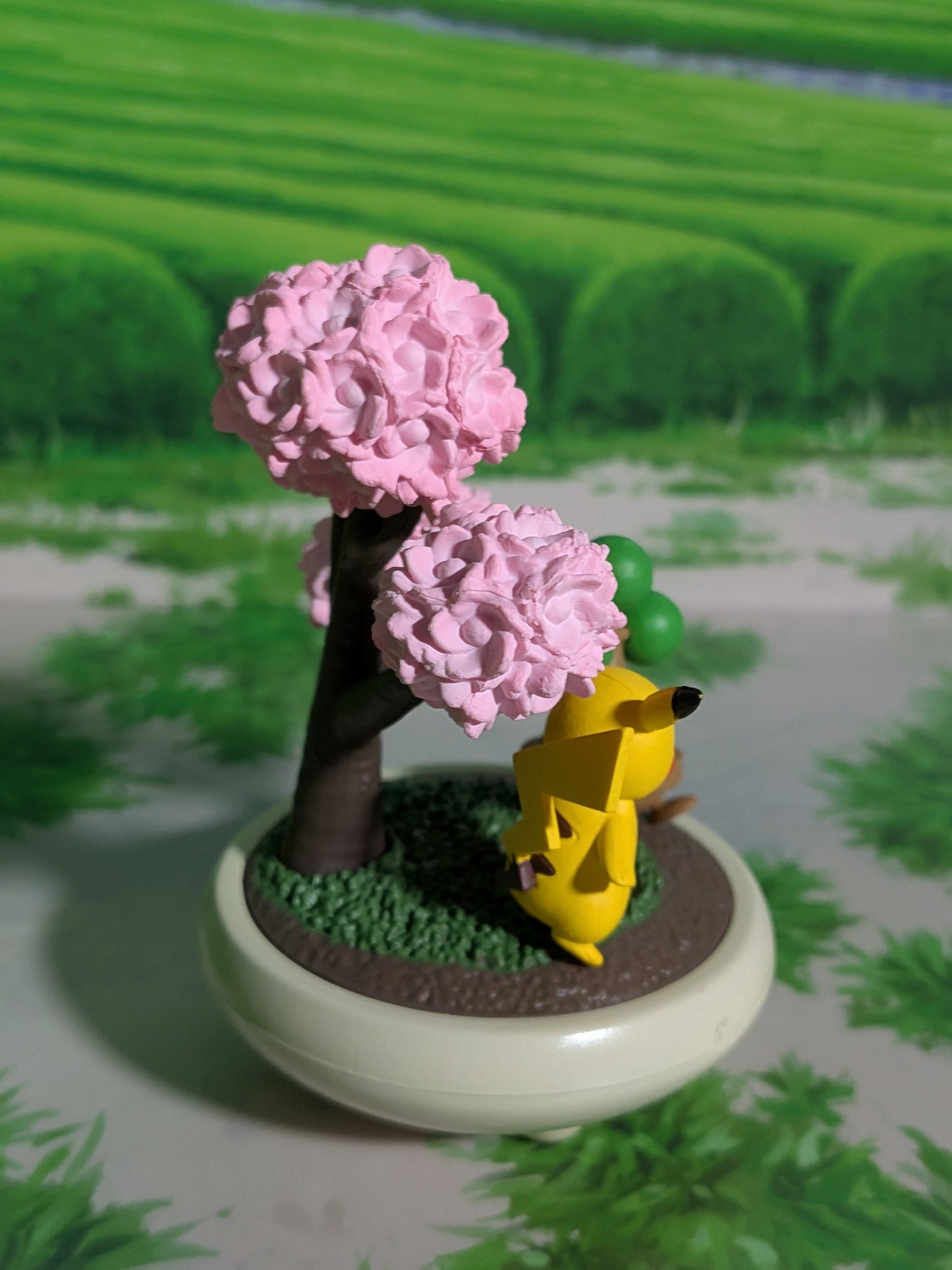 Re-Ment Pokémon - Pikachu & Manzaï / Bonsly - Pocket Bonsai 2