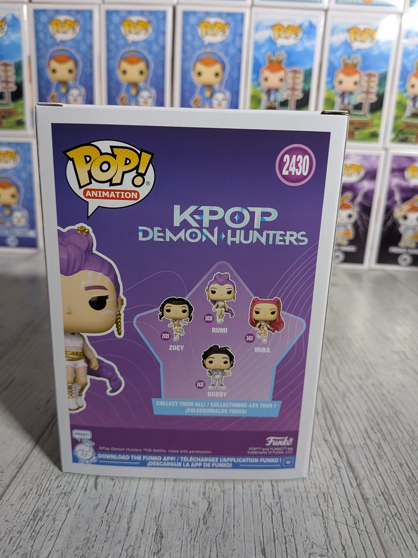 Funko Pop K-Pop Demon Hunters #2430 – Rumi