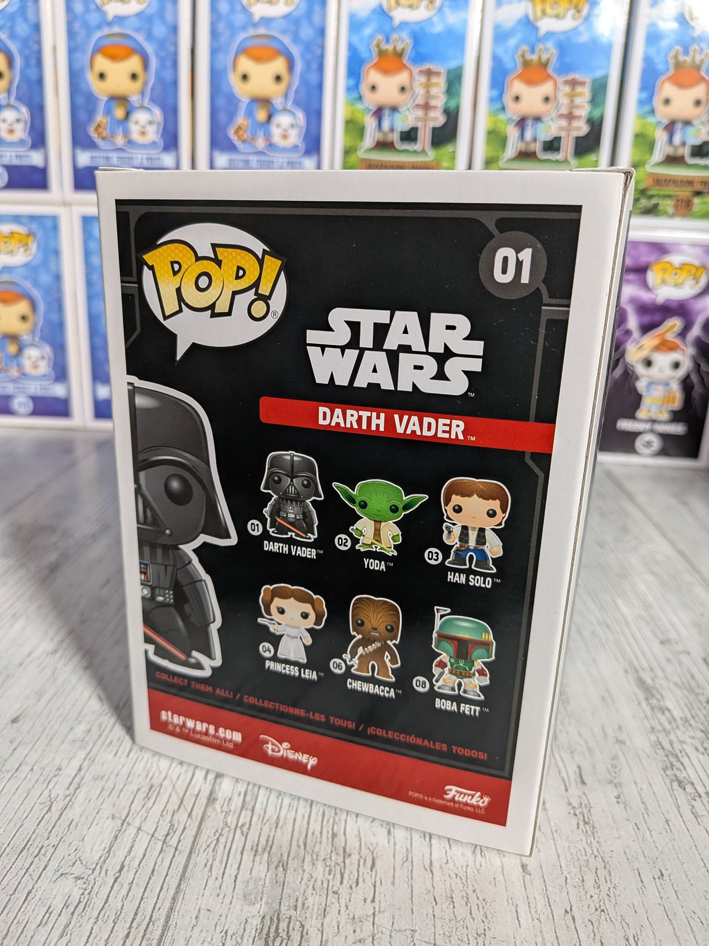 Funko Pop Star Wars #01 - Darth Vader