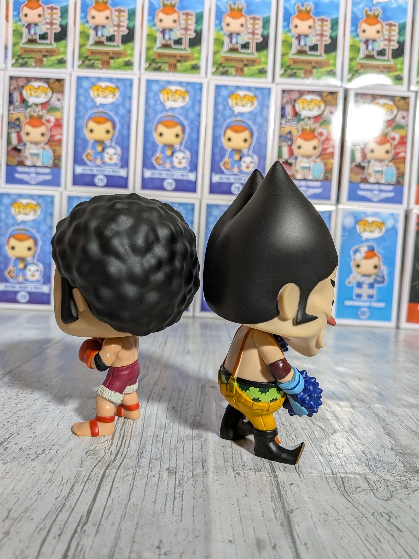 Funko Pop One Piece – Luffy &amp; Foxy (geöffnet)