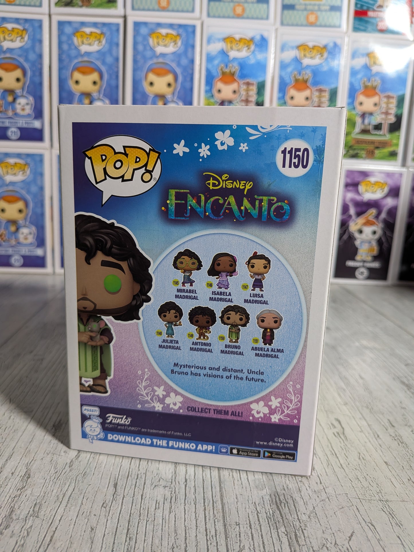 Funko Pop Disney #1150 - Bruno Madrigal (Glow)