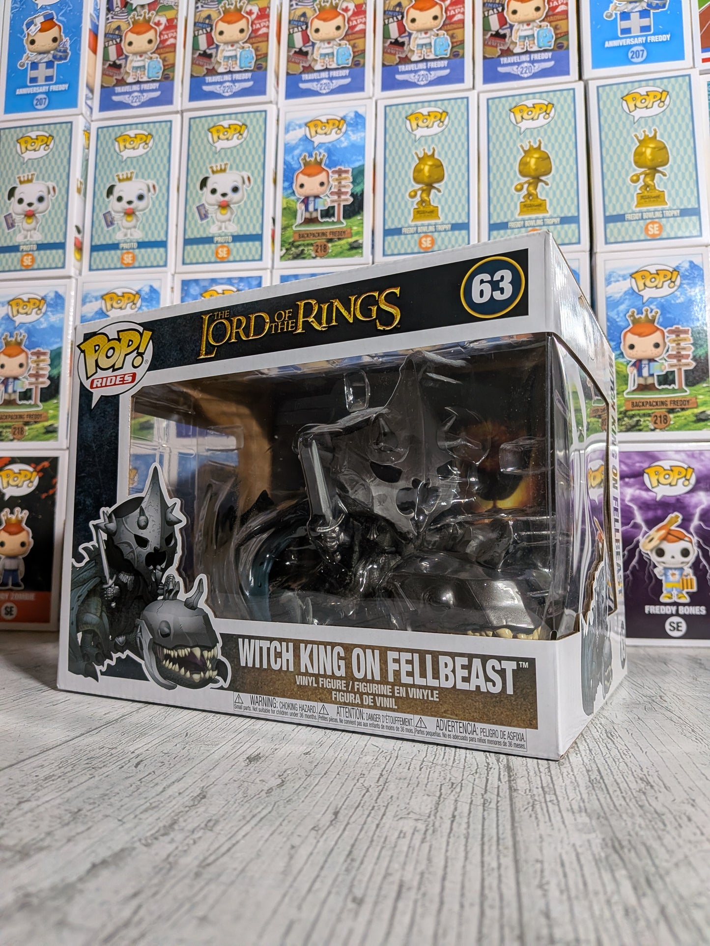 Funko Pop Der Herr der Ringe #63 – Hexenkönig auf geflügeltem Untier