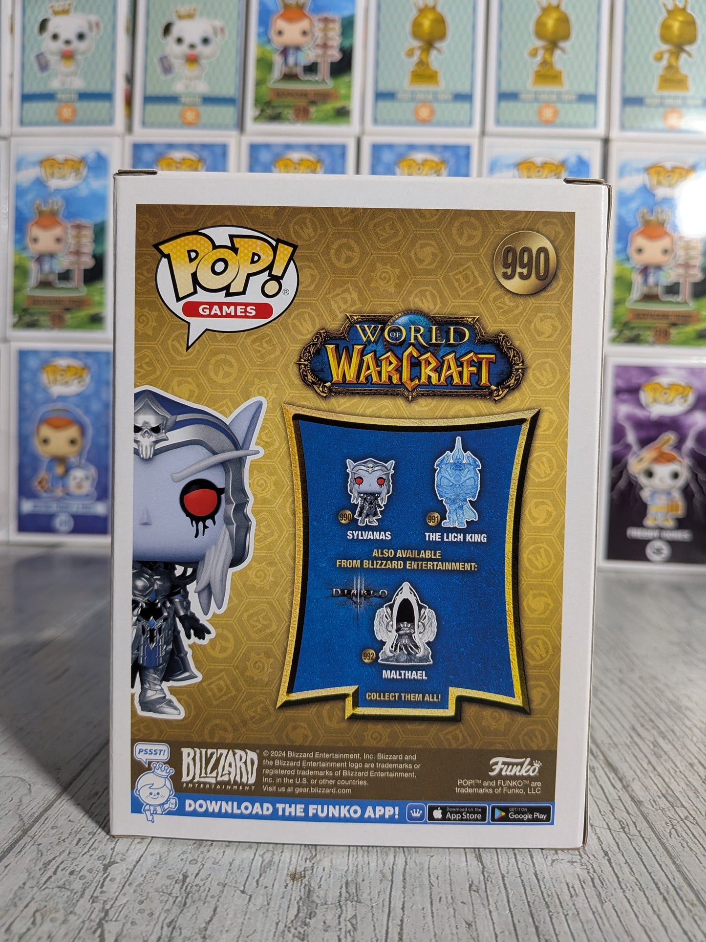 Funko Pop Games World of Warcraft #990 - Sylvanas Windrunner (Chase)