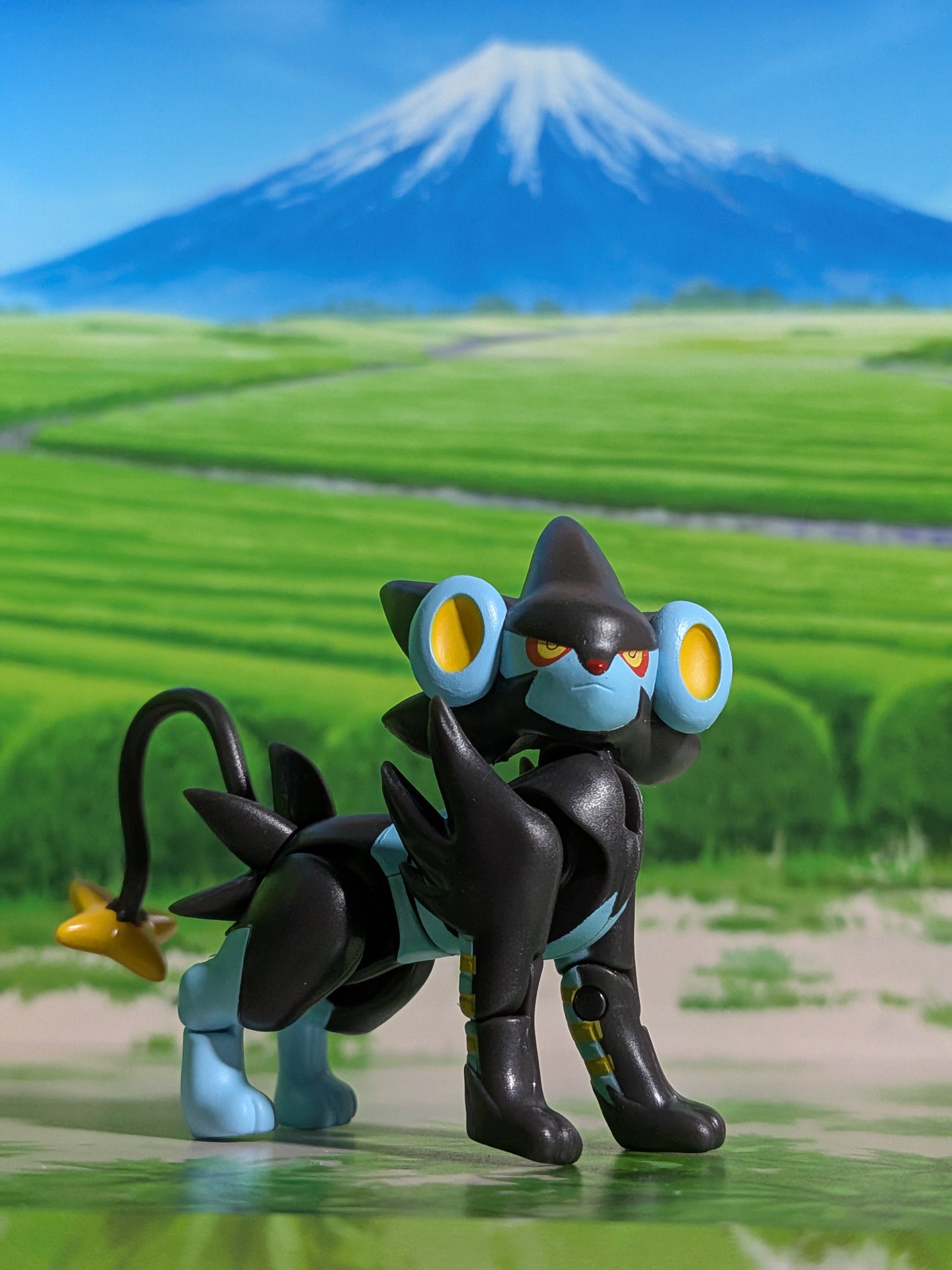 SHODO Pokémon 6 - Luxray | Luxray (Figurine + Accessoire)