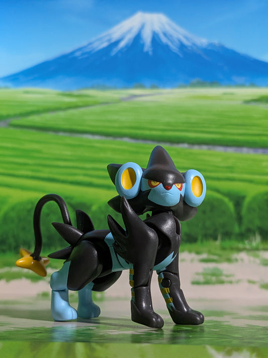 SHODO Pokémon 6 - Luxray | Luxray (Action Figure + Accessorio)