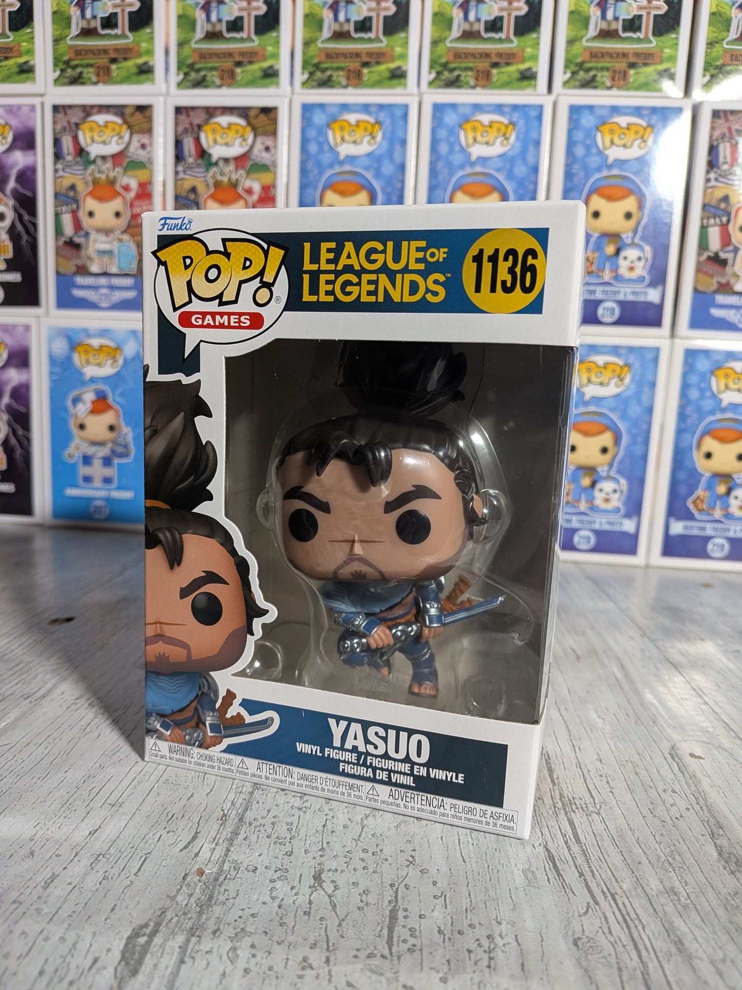 Funko Pop League of Legends #1136 - Yasuo