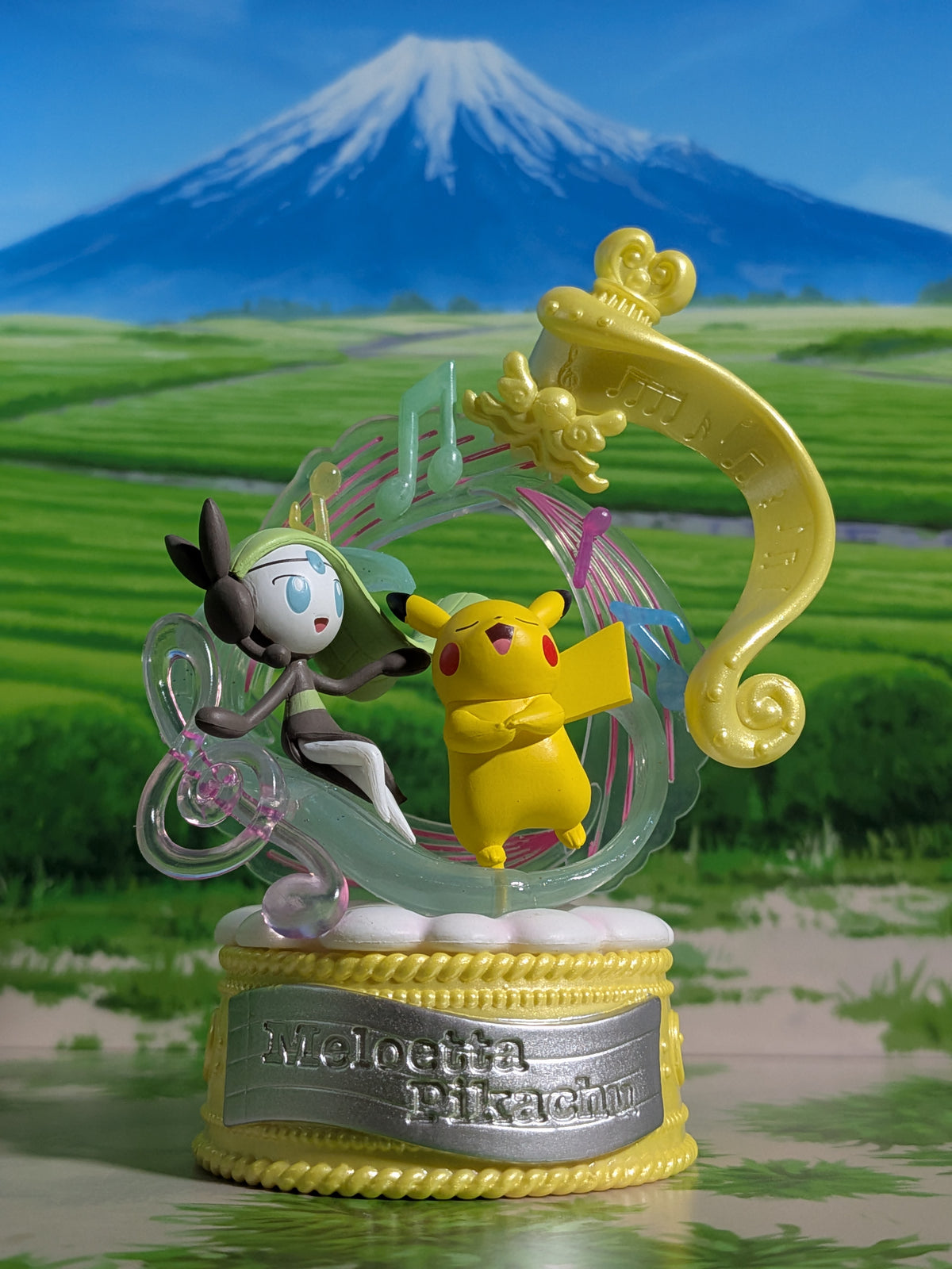 Re-Ment Pokémon Pop Melody Collection - Meloetta & Pikachu (~10 cm)