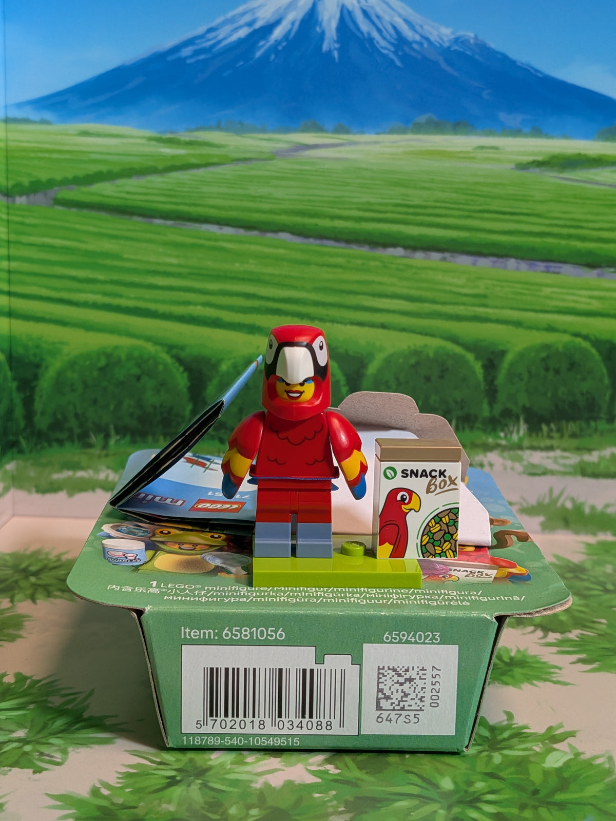 LEGO Minifigures - Parrot Costume Fan