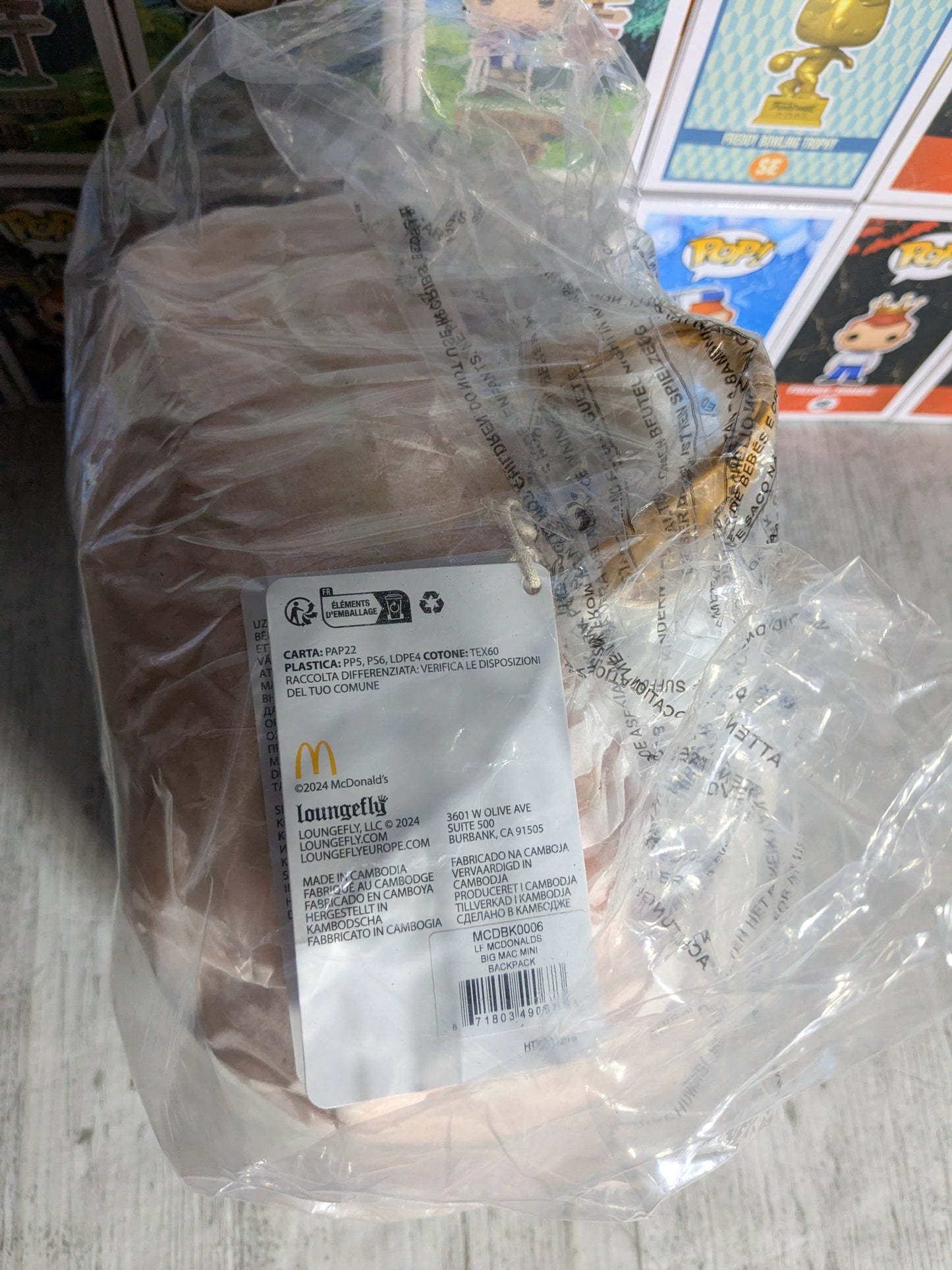 Loungefly: Zaino Big Mac Mini 🍔