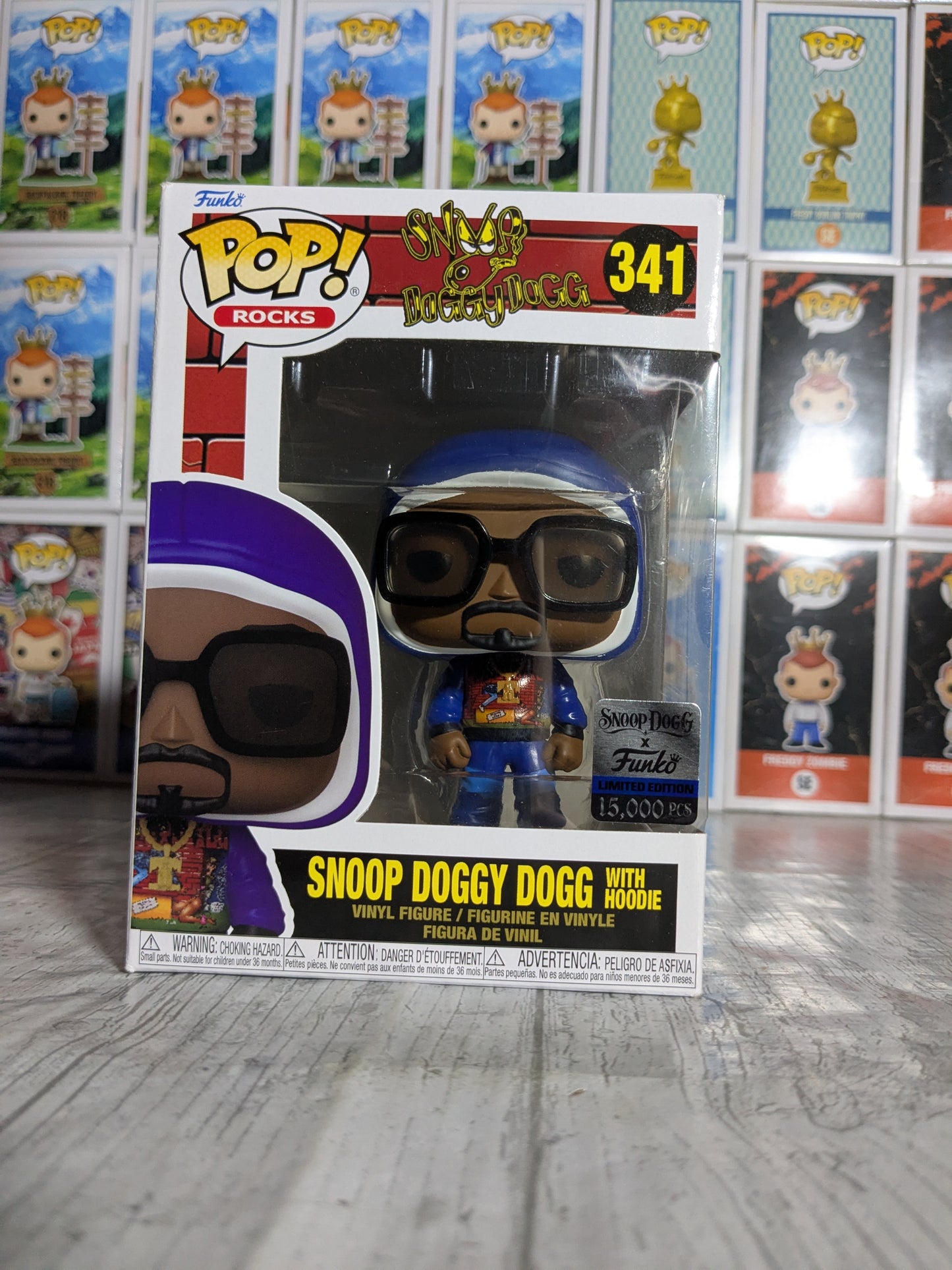 Funko pop 341 : Snoop Doggy Dogg with Hoodie (15000 PCS)
