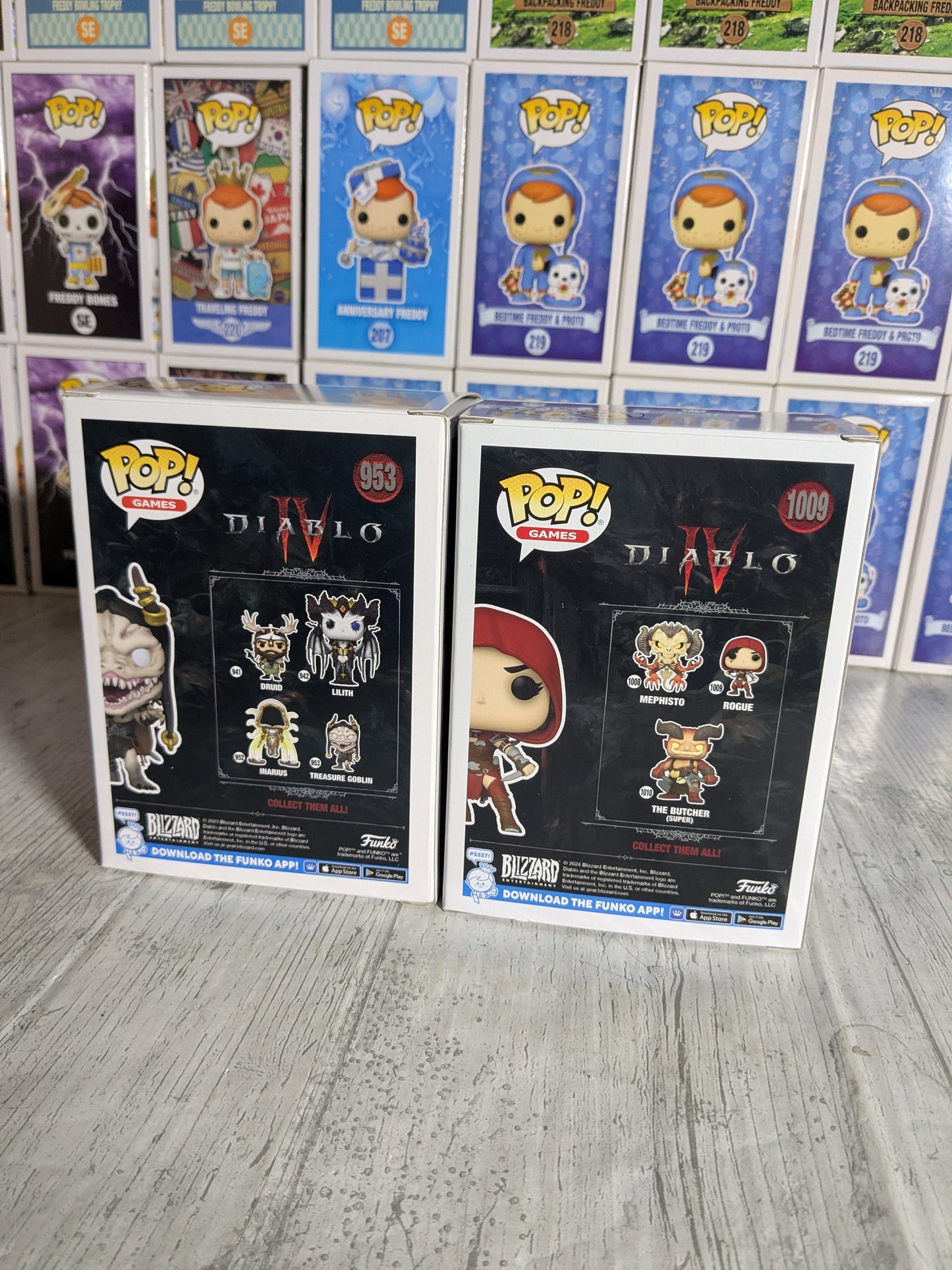 Funko pop Games Diablo IV - Treasure Goblin & Rogue (Bundle)