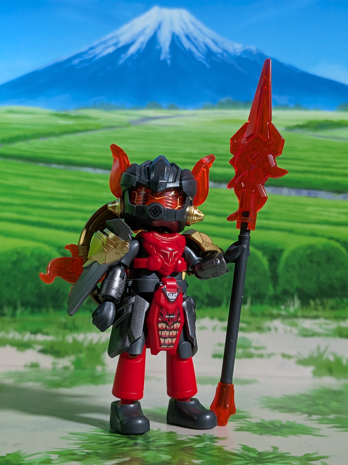 Blokees - Hero Infinity Warrior Version 06 - Red Boy (Battle Suit) (~10cm)
