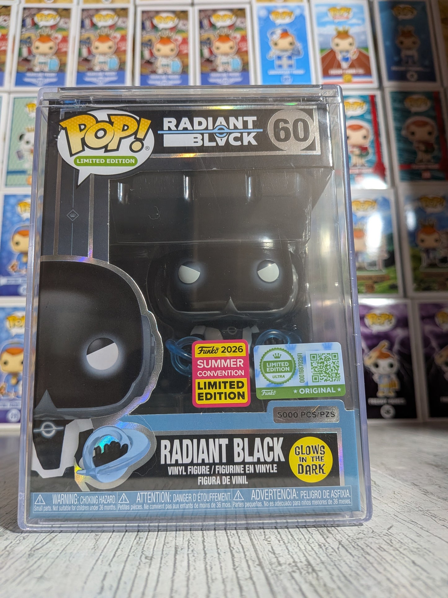 Funko Pop! Radiant Black #60 - Radiant Black (Glow/SC2026/5000PCS)