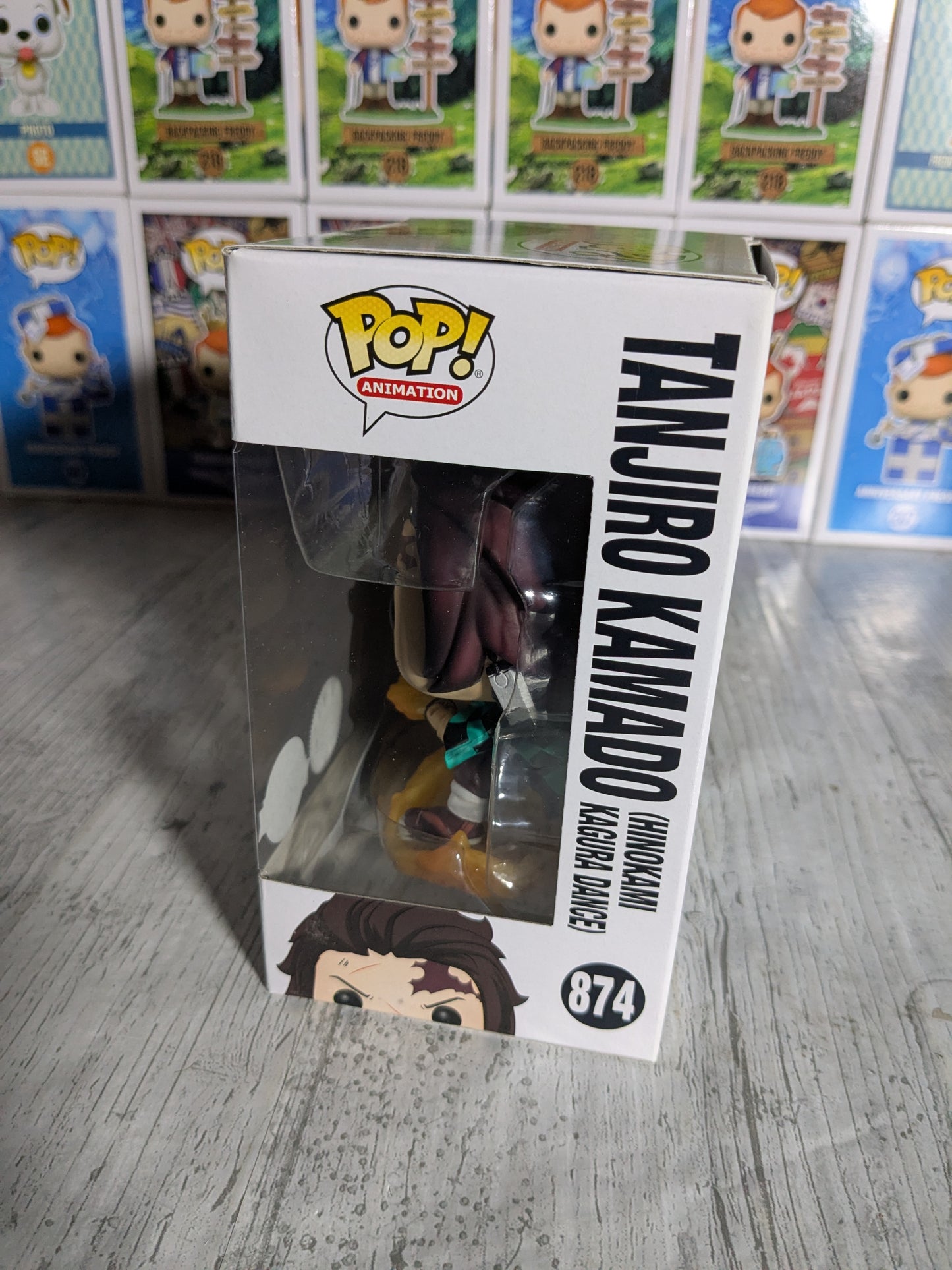 Funko pop 874 : Tanjiro Kamado Hinokami Kagura Dance (Chase)