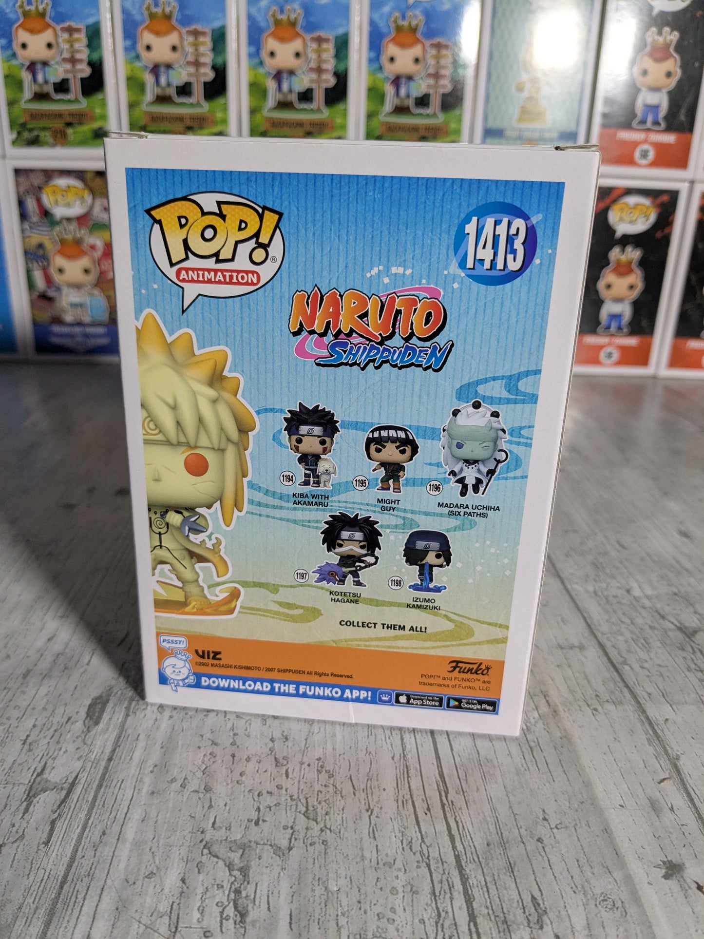 Funko pop 1413 : Minato Namikaze Nine Tail Chakra Mode