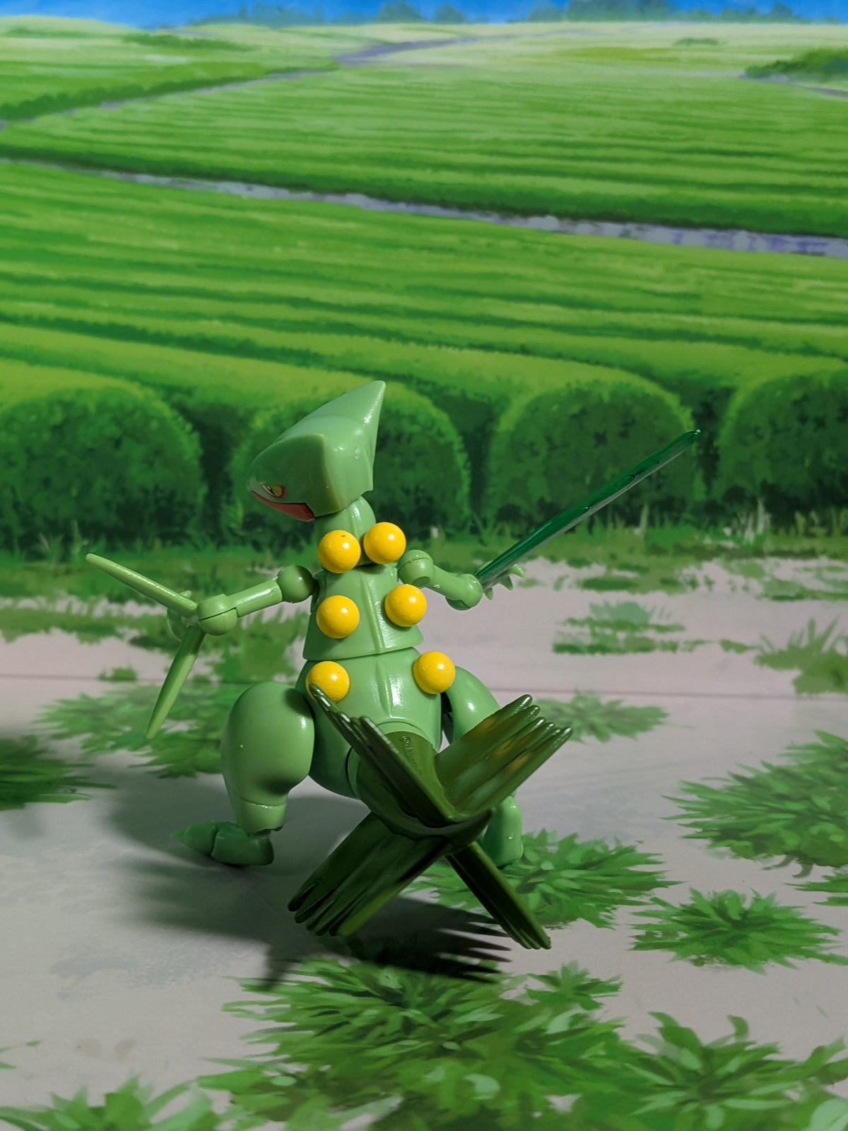 SHODO Pokémon 5 - Jungko | Sceptile (Figurine + Accessoire)