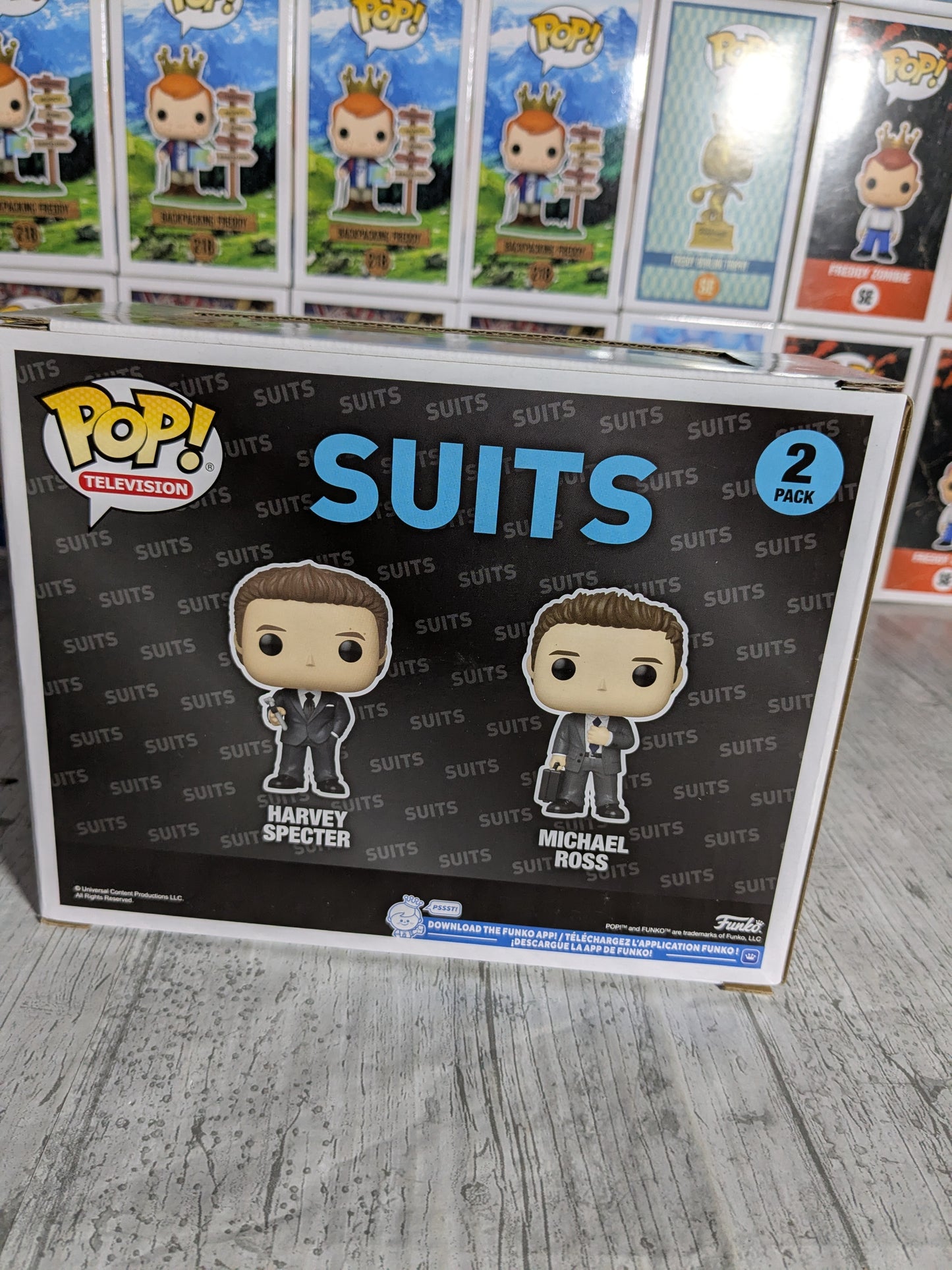Funko pop : Harvey Specter & Michael Ross