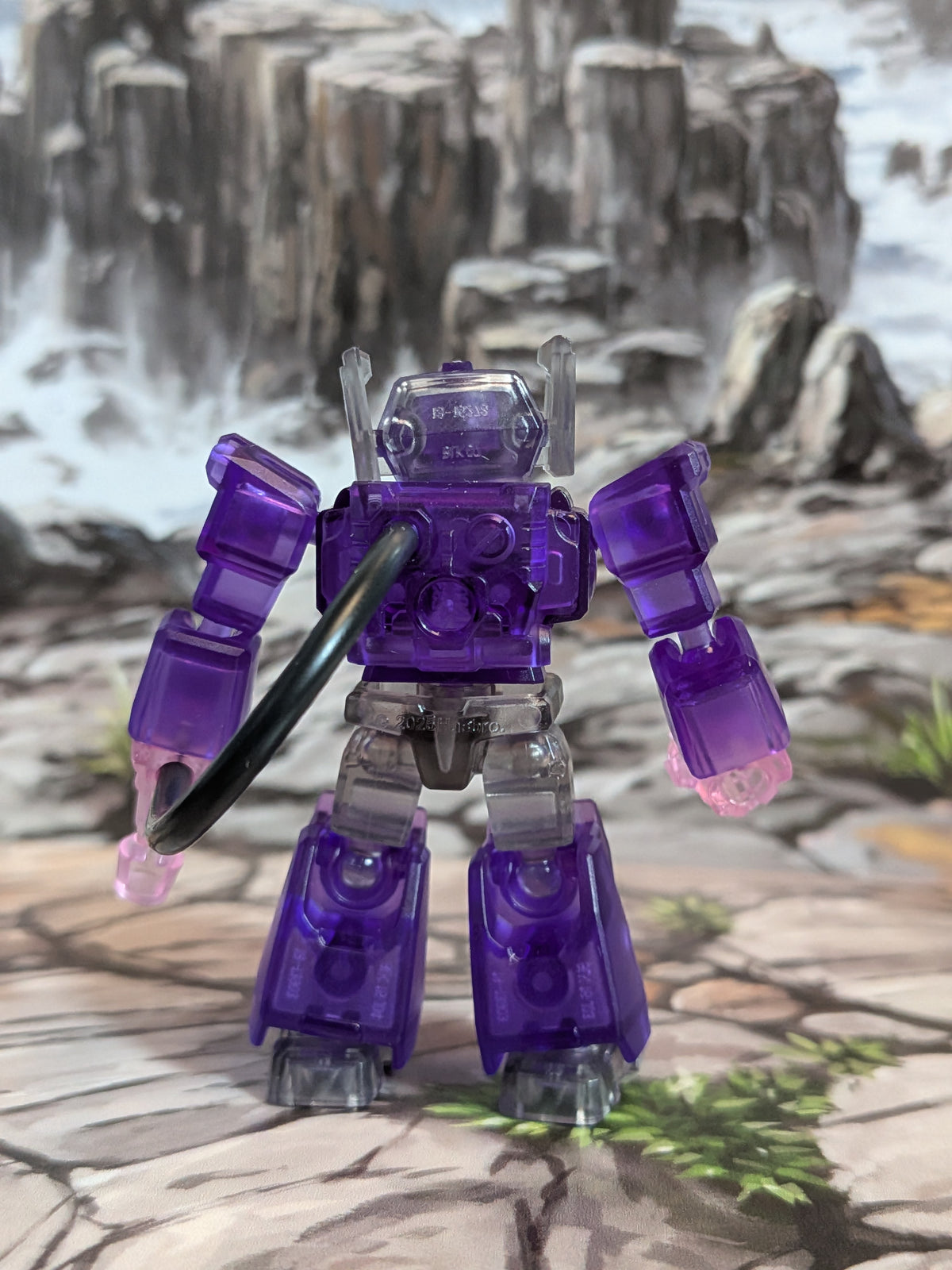 Blokees - Transformers Heavy Metal War (DV03) - Glittering Shockwave (~4-6cm)