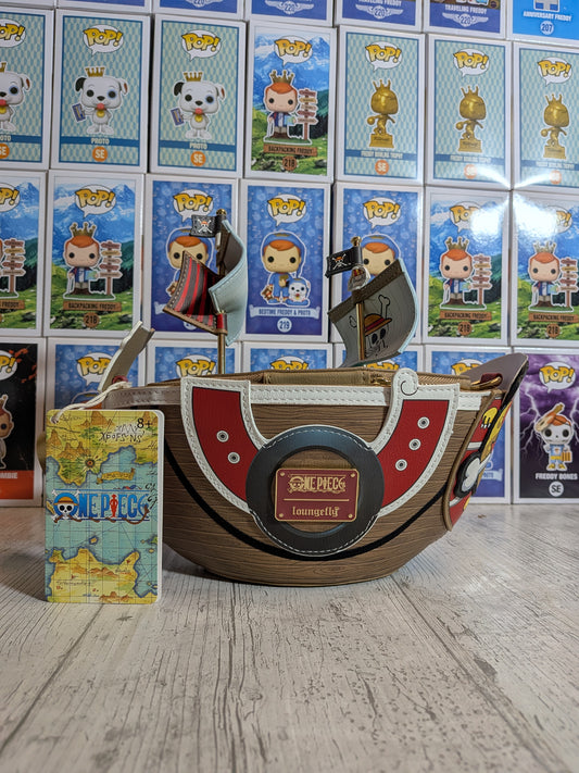 Loungefly One Piece - Thousand Sunny Figural Crossbody Bag 🏴‍☠️