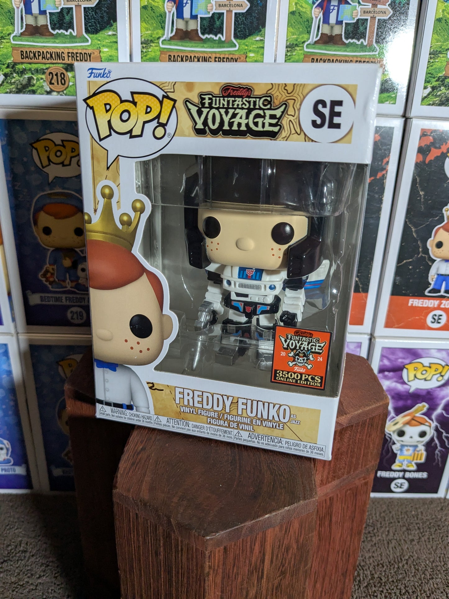 Funko pop SE : Freddy Funko as Jazz (3500PCS)