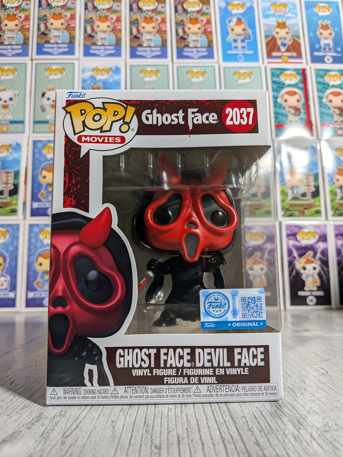 Funko Pop! Movies #2037 - Ghost Face Devil Face (Special Edition)