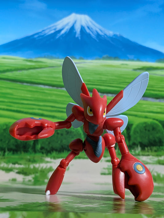 SHODO Pokémon 2 - Scizor | Scizor (Action figure + Accessorio)