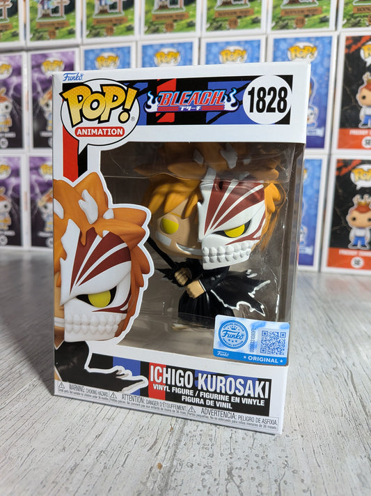 Funko pop Bleach #1828 - Ichigo Kurosaki (Half Mask)