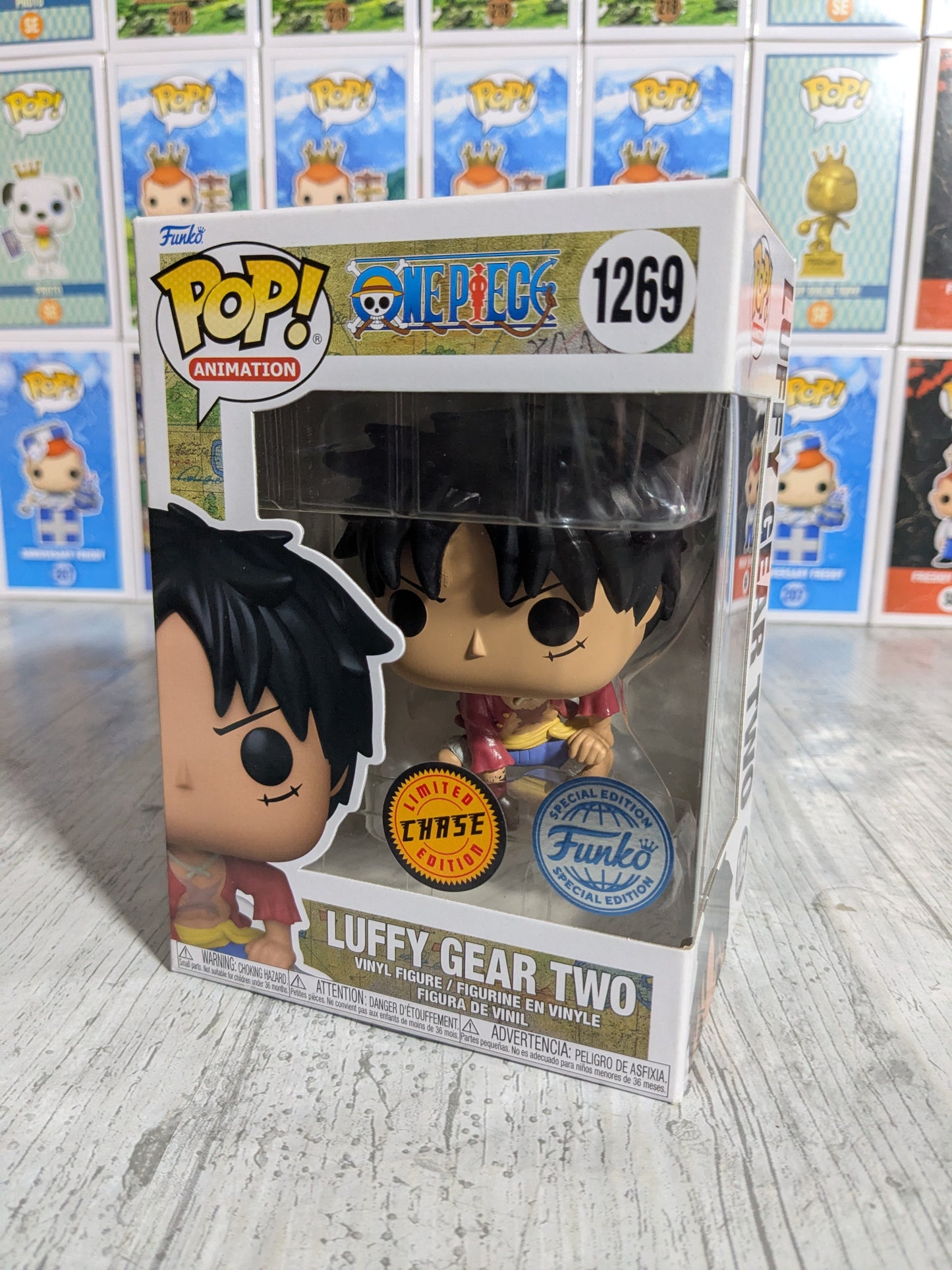 Funko pop 1269 : Luffy Gear Two (Chase)