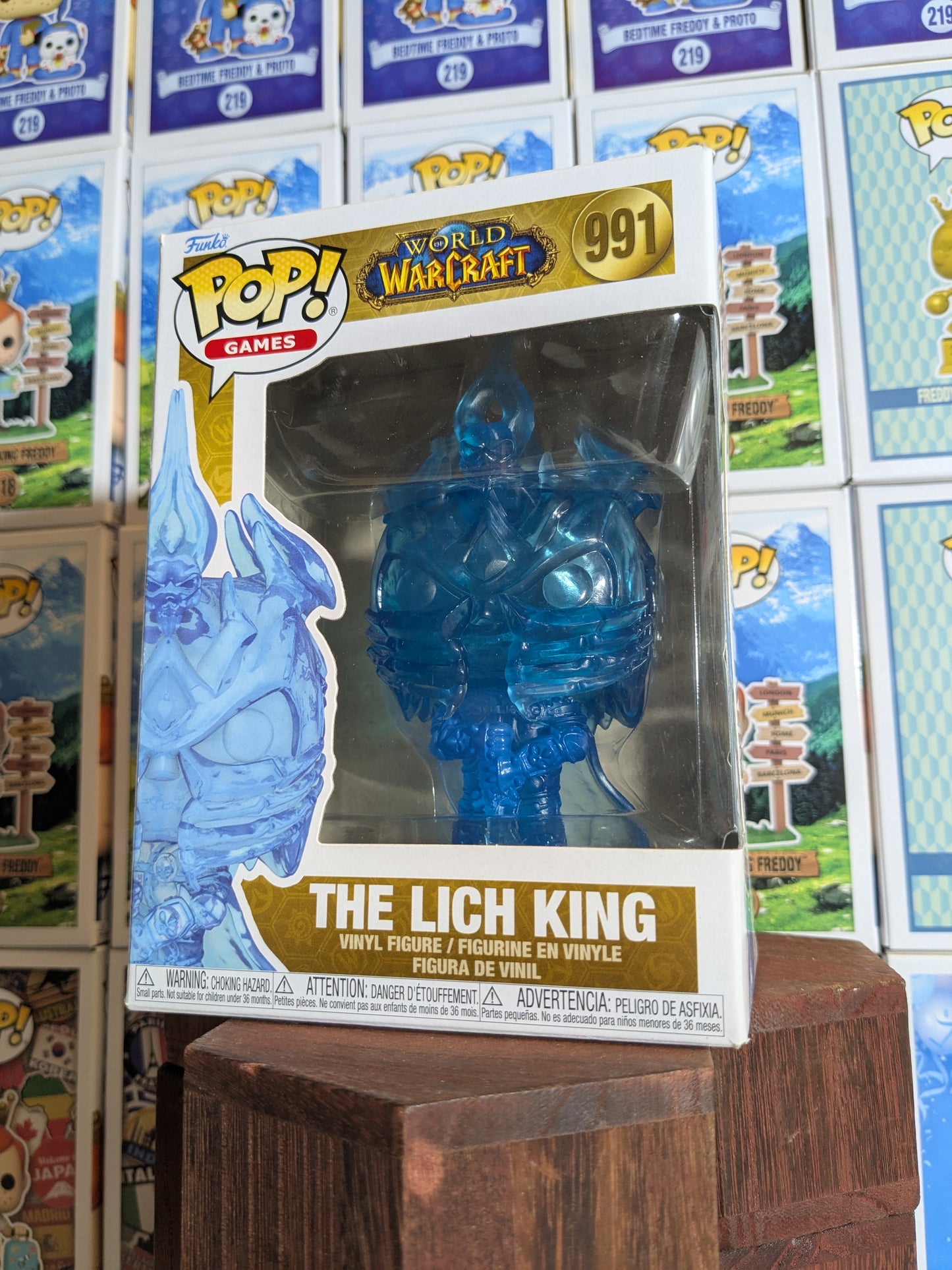 Funko pop 991 : The Lich King (Opened/Damaged Box)