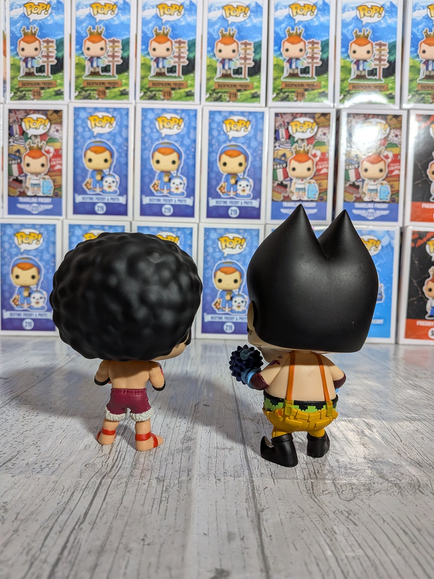 Funko Pop One Piece – Luffy &amp; Foxy (geöffnet)