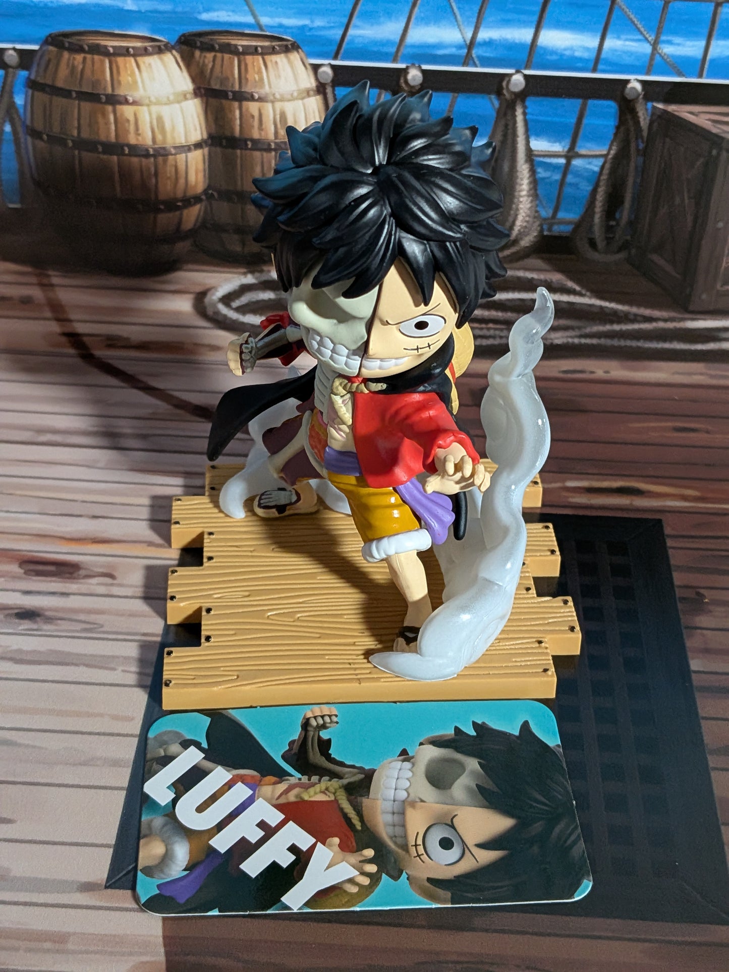 Mighty Jaxx - One Piece: Freeny's Hidden Dissectibles Wano - Monkey D. Luffy (10 cm circa)