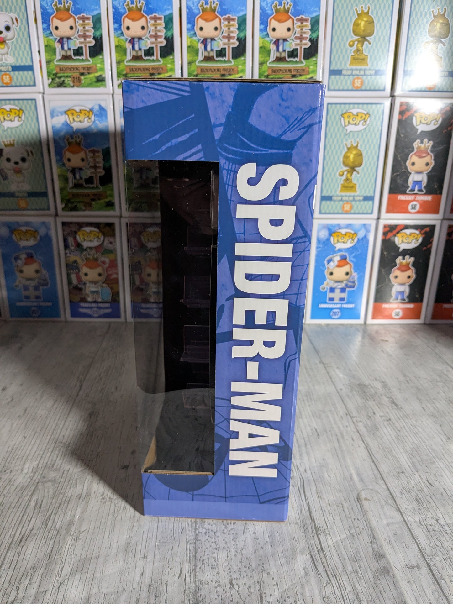 Funko Bitty Pop display - Spider-Man