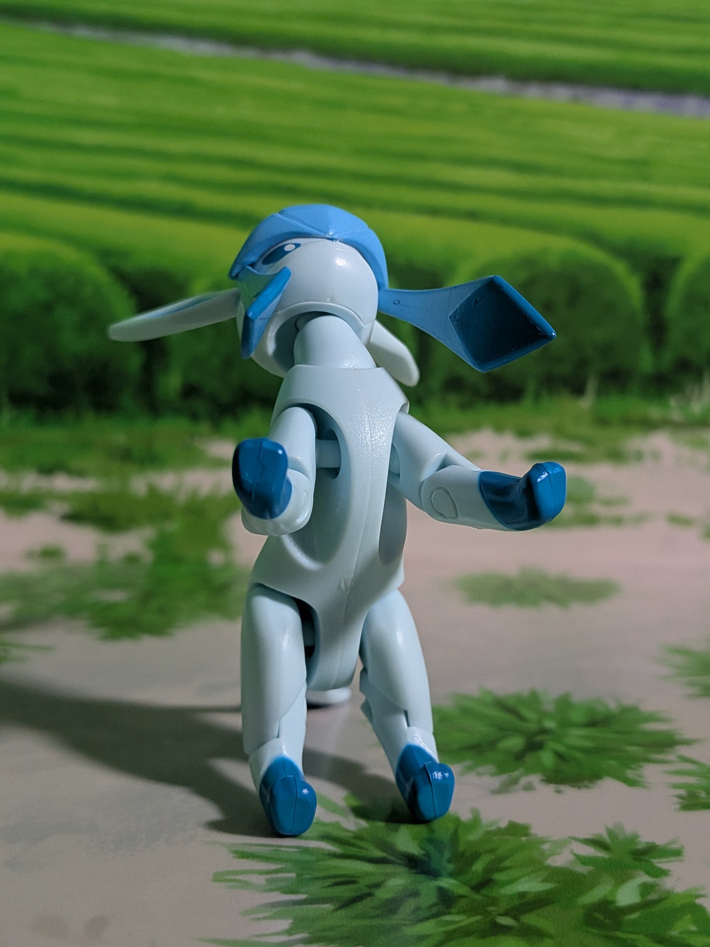 SHODO Pokémon 7 - Givrali | Glaceon (Figurine articulée + Accessoires)