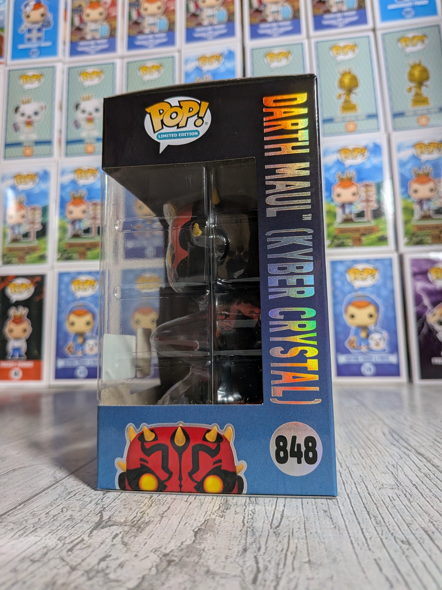 Funko Pop! Star Wars #848 - Darth Maul (Kyber Crystal) (SC2026/9500PCS)