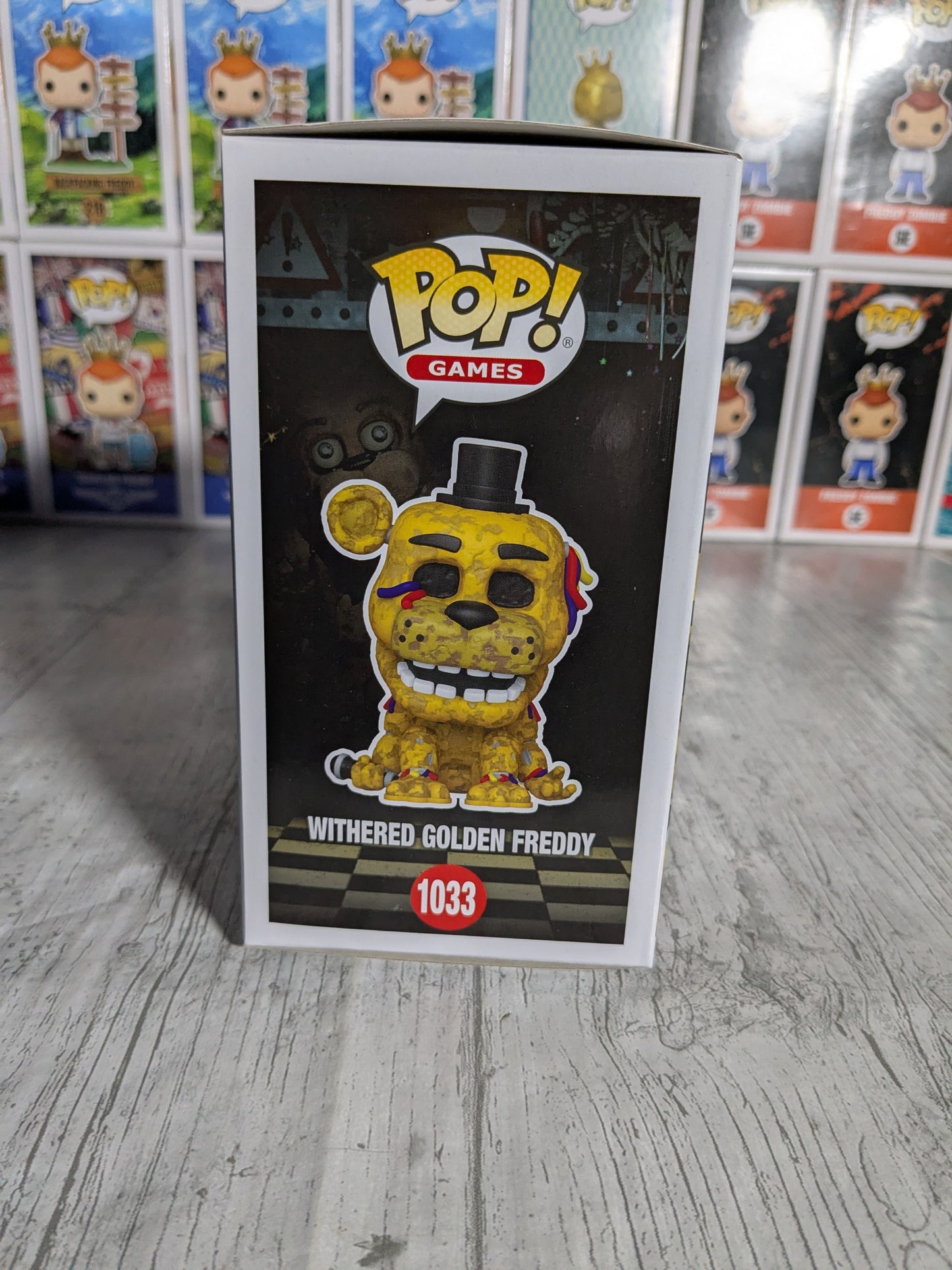 Funko pop 1033 : Withered Golden Freddy