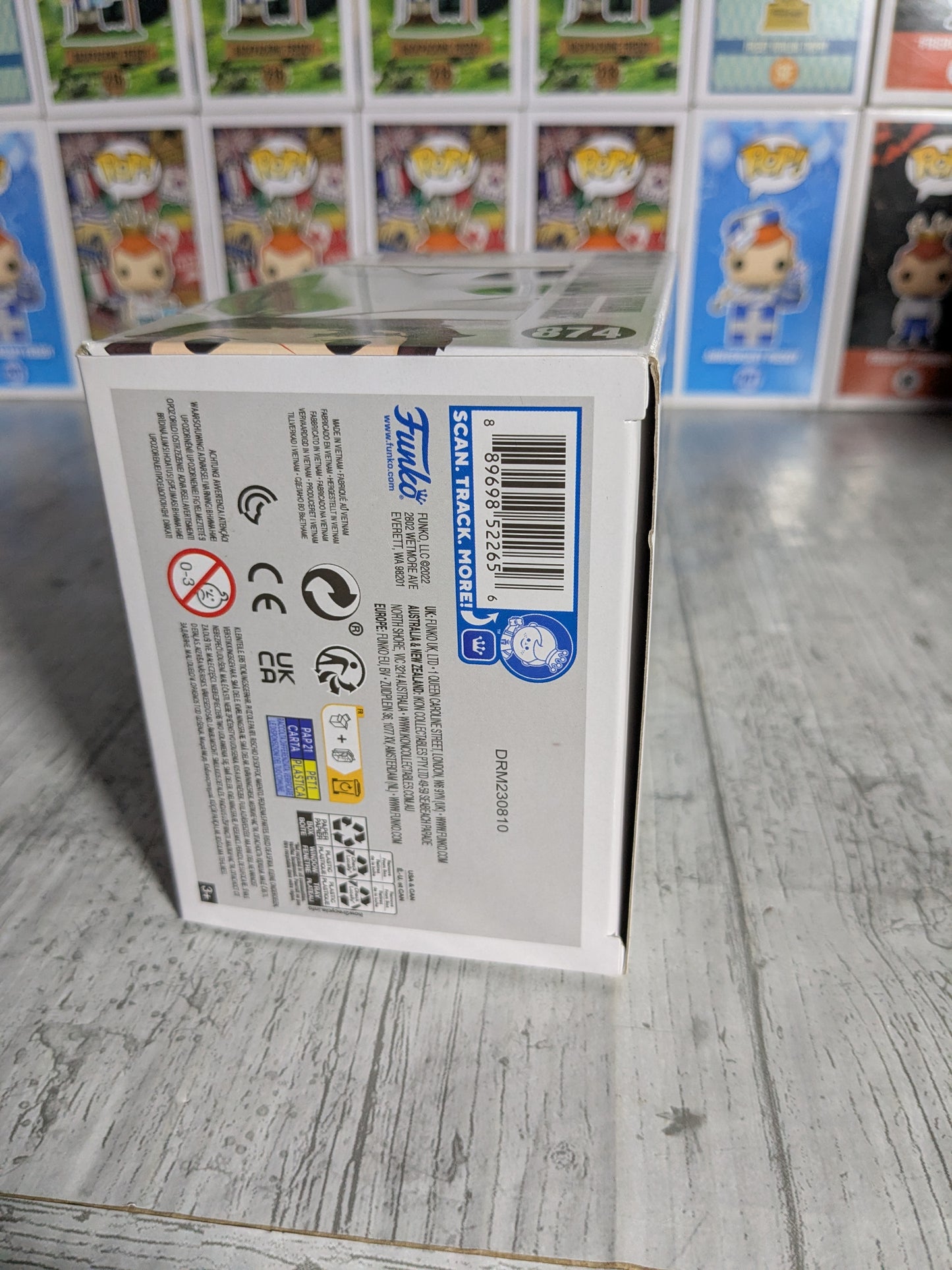 Funko pop 874 : Tanjiro Kamado Hinokami Kagura Dance (Chase)