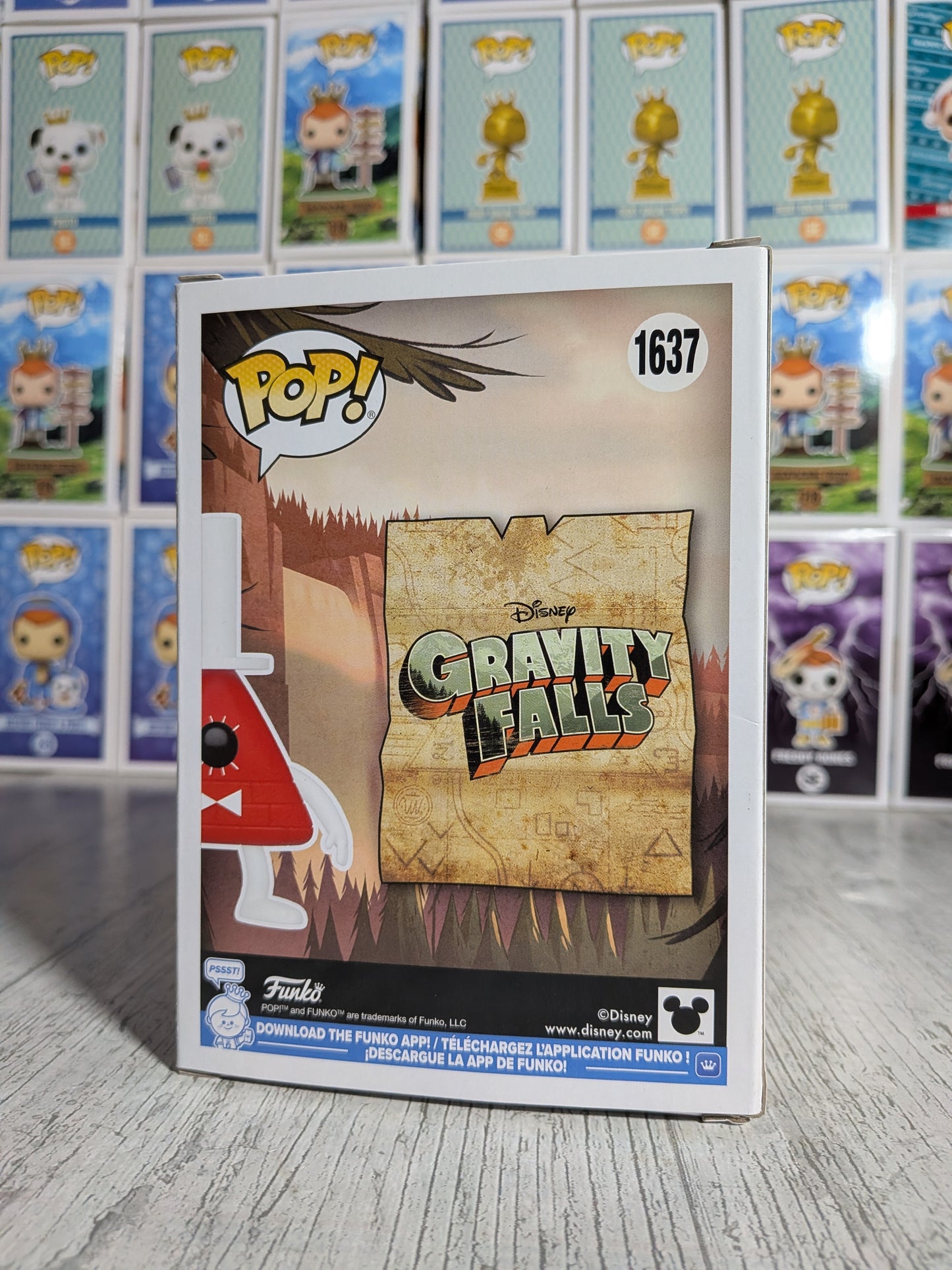 Funko Pop Animation #1637 - Bill Cipher (Glow/TTE)