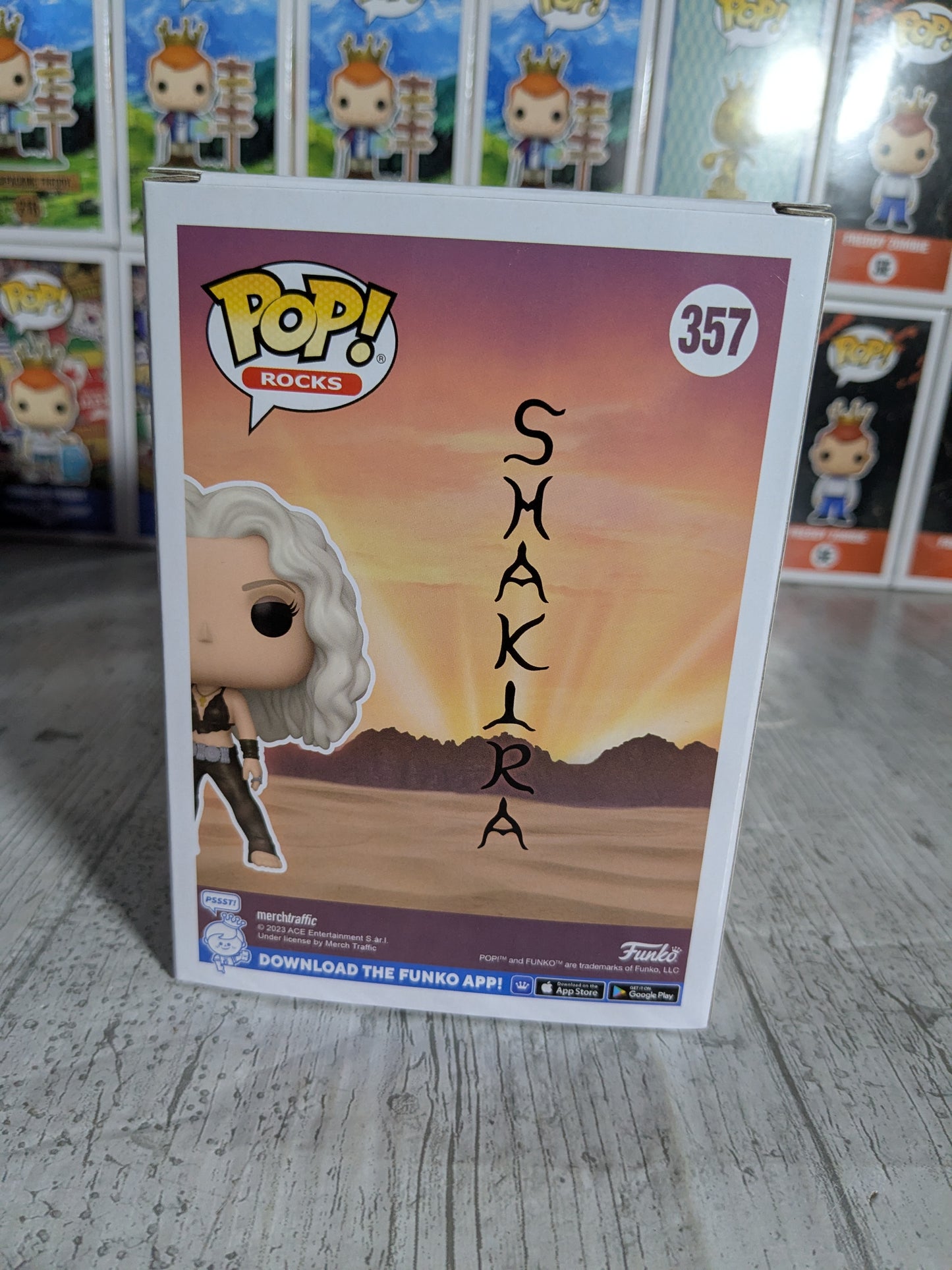 Funko pop 357 : Shakira (Whenever, Wherever)