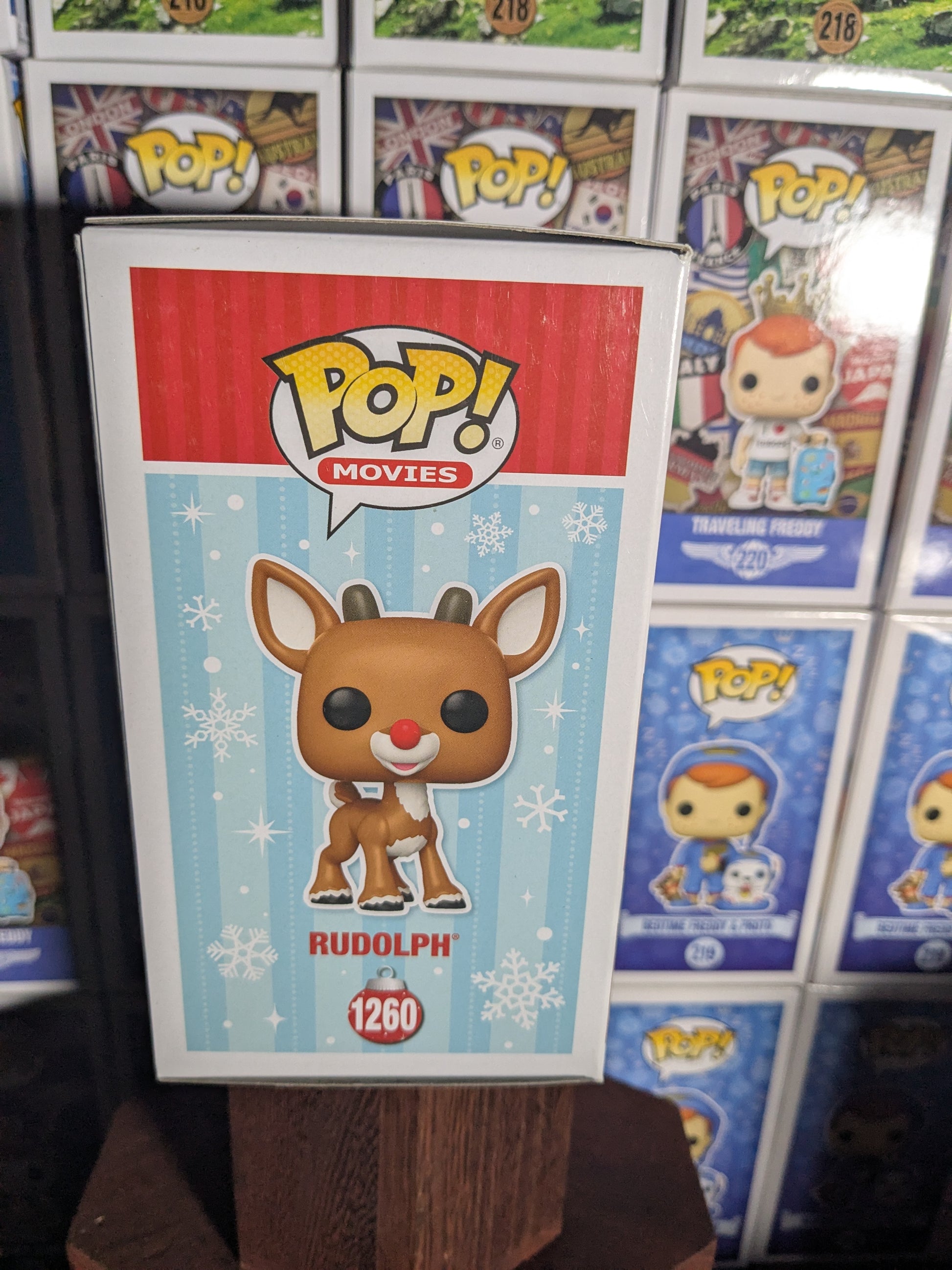 Funko pop 1260 : Rudolph (AE/Flocked) - CapyToys
