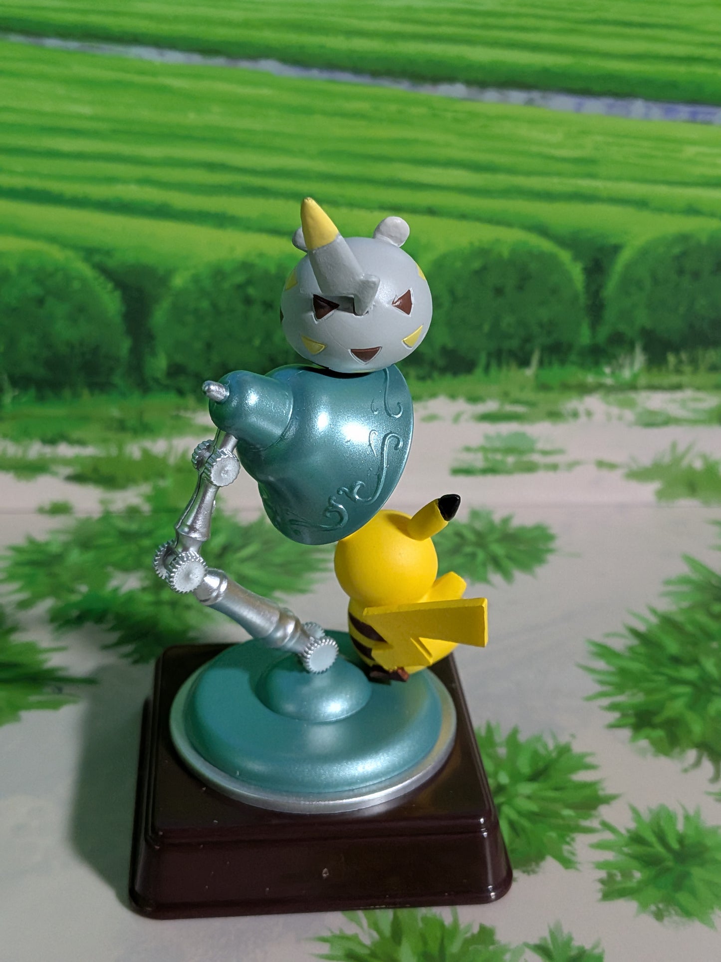 Re-Ment Pokémon Vintage Collection Steel Type - Pikachu & Togedemaru (~10cm)