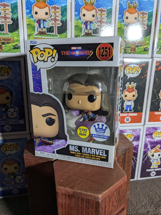 Funko pop 1251 : Ms. Marvel (Glow)