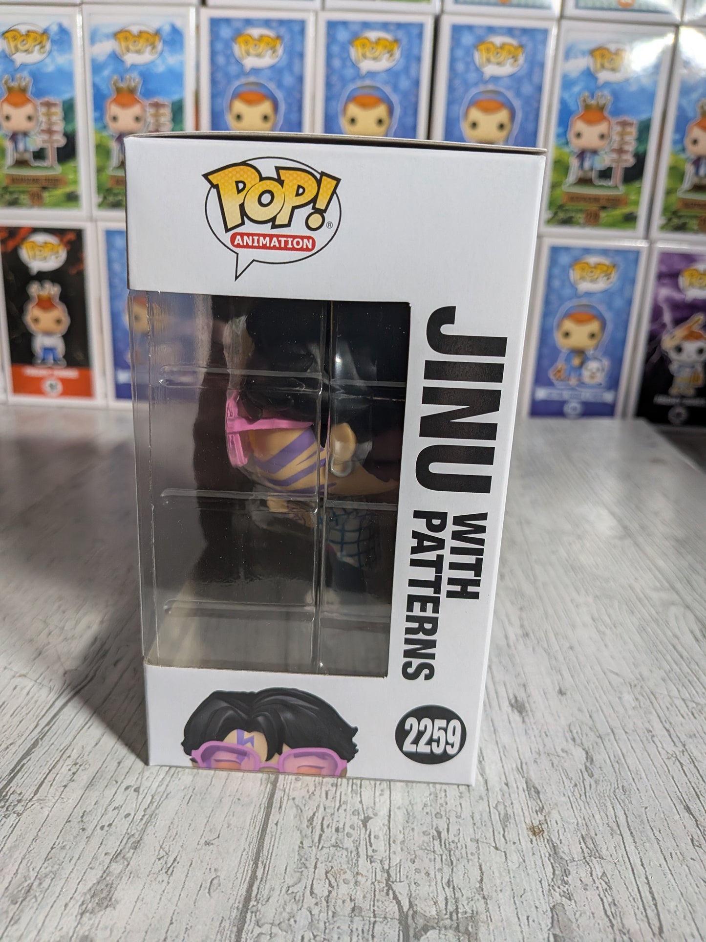 Funko Pop K-Pop Demon Hunters #2259 - Jinu mit Mustern (Chase)